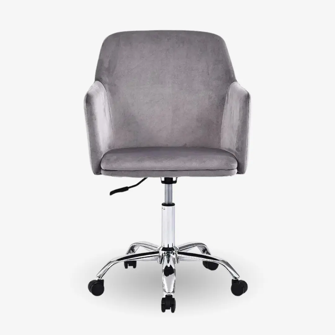Канцелариски стол Xever Grey Velvet 55х54х80/94см thumb 2