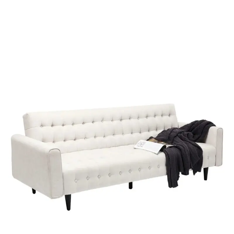 Sofa Bed Milchbar Beige 219cm thumb 5