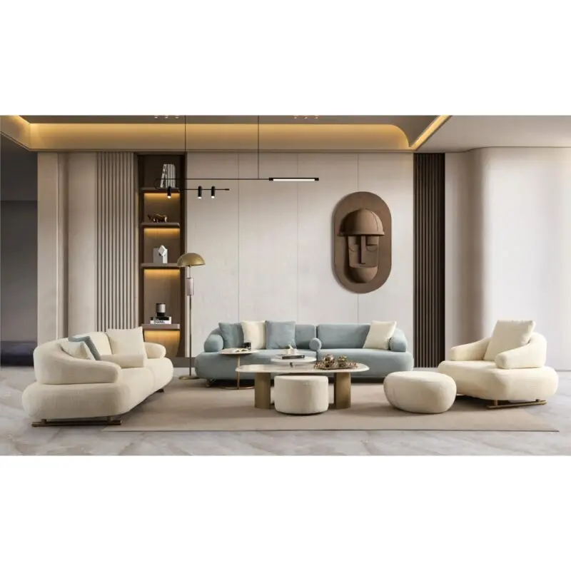 Sofa Prada Beige 240cm thumb 6