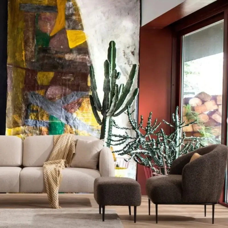 Sofa Valencia Light Grey 220cm thumb 3