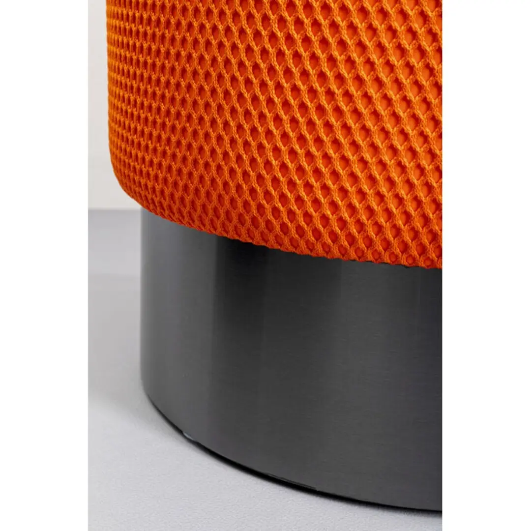 Табуретка Jody Orange Mesh Black Ø35cm thumb 4