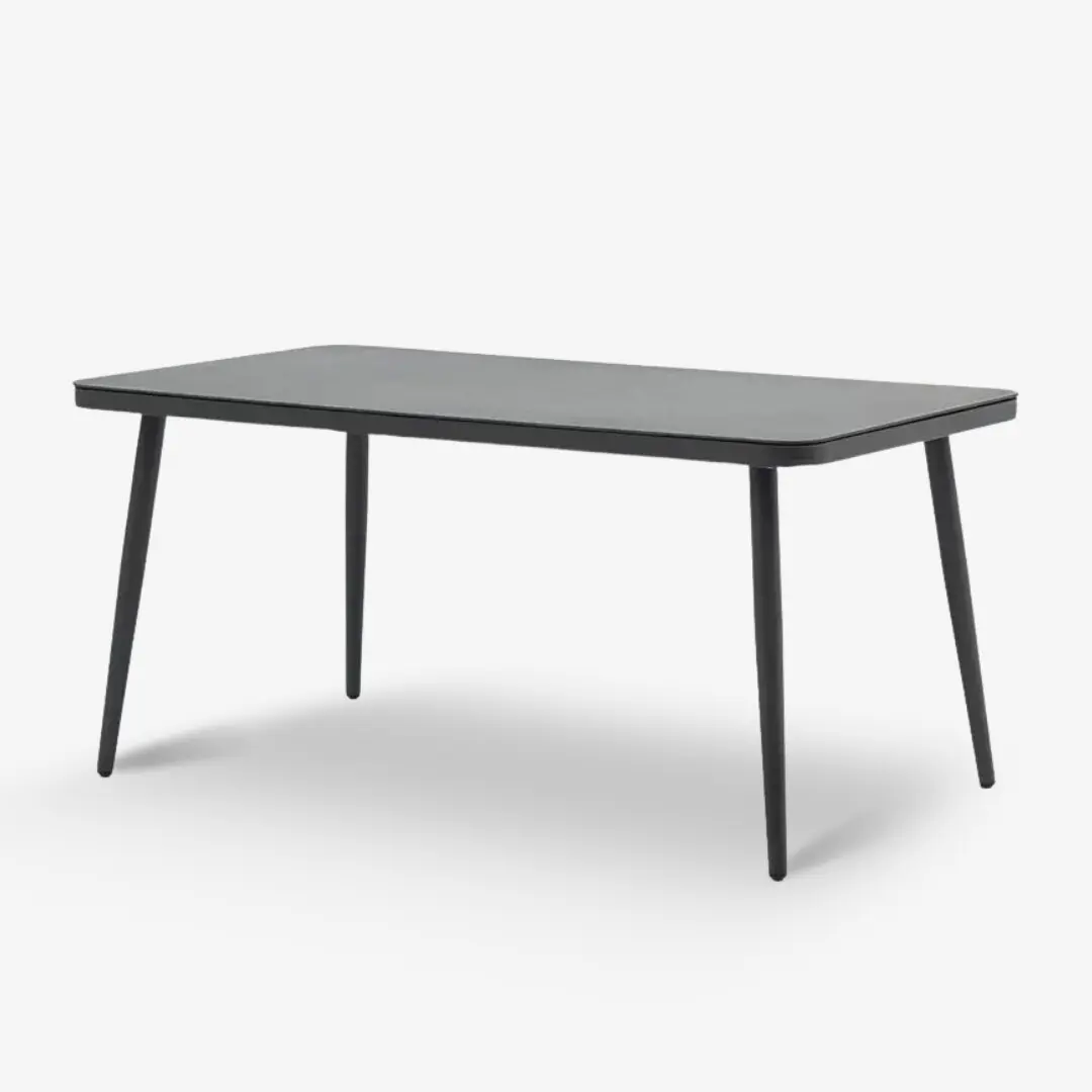 Table Elton Aluminum Anthracite