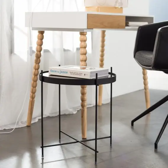 Zuiver Cupid Side Table Black S thumb 5