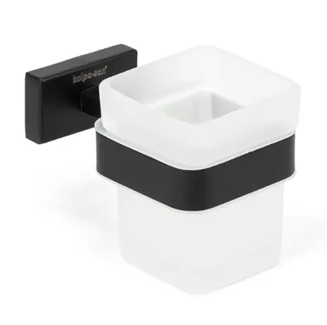 MI02 BLACK Чаша со држач
