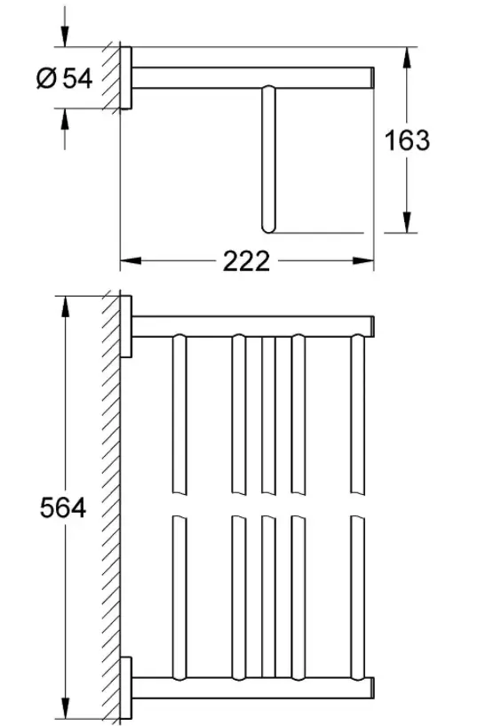 40462001 BauCosmopolitan држач за пешкири thumb 4