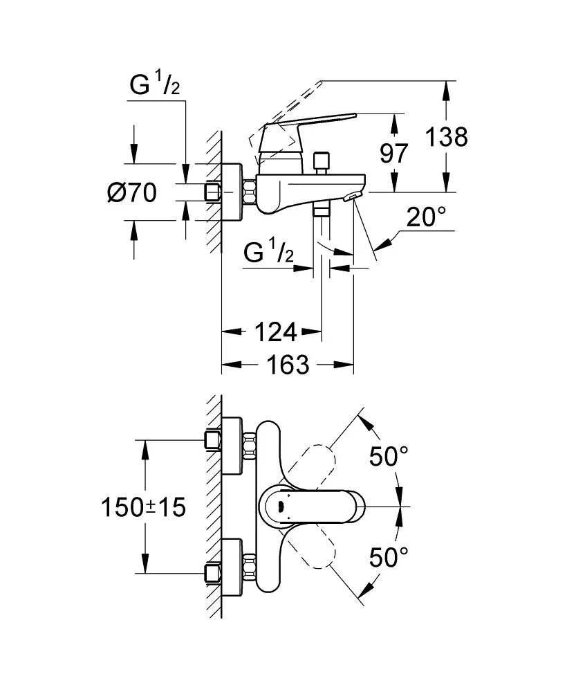 32831000 Eurosmart Cosmopolitan чешма за када thumb 2