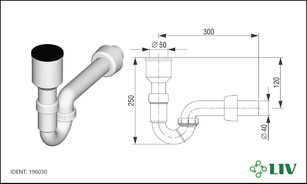 196030 сифон за писоар thumb 2