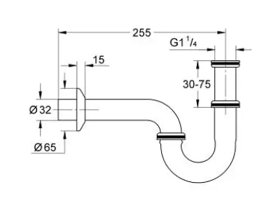 28947000 Grohe украсен сифон thumb 2