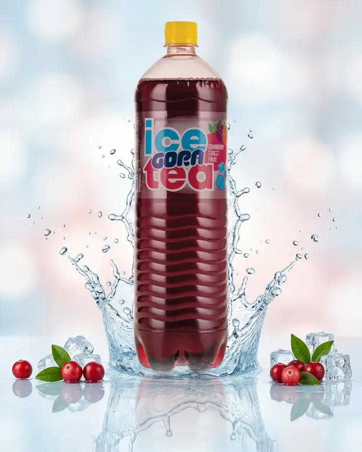Гора леден чај Брусница 1,5l