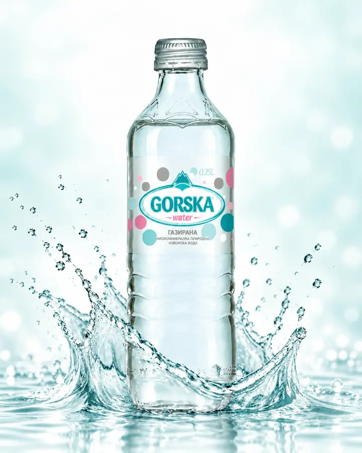 Горска вода газирана 0,25l