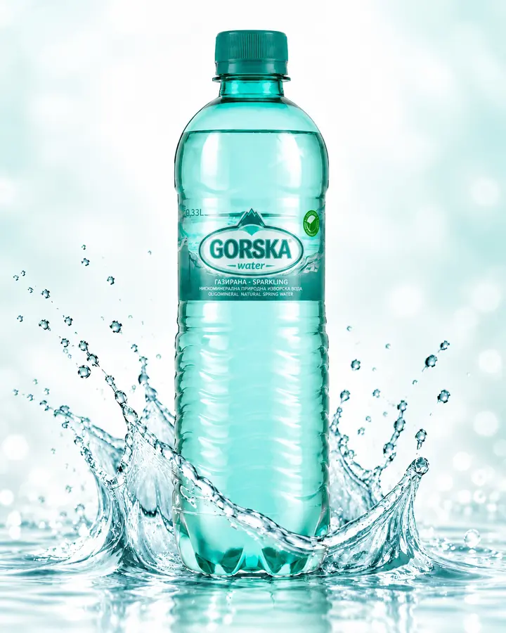 Горска вода газирана 0,33l
