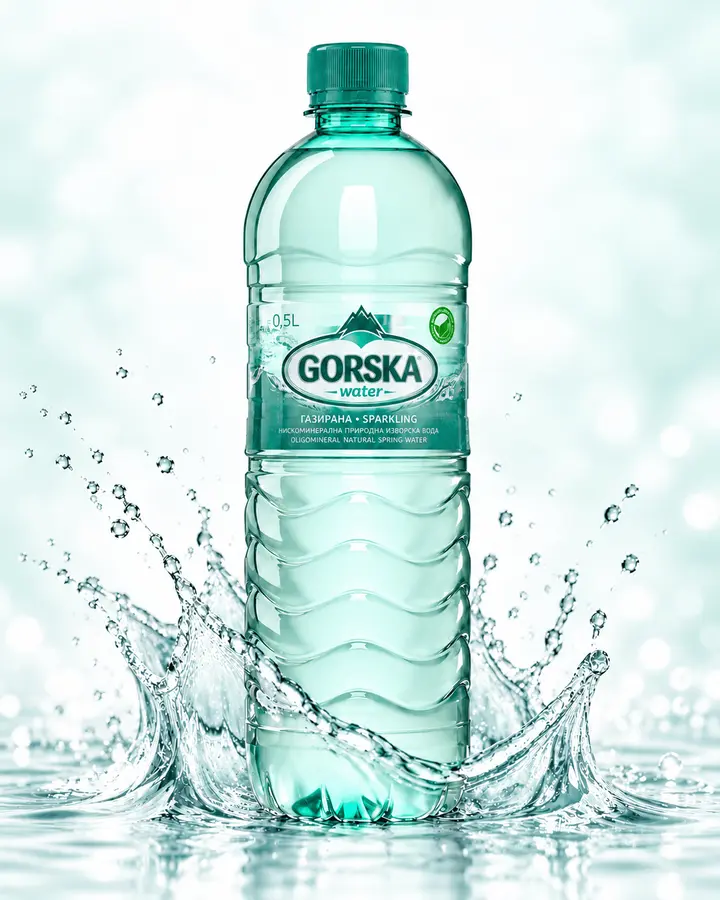Горска вода газирана 0,5l