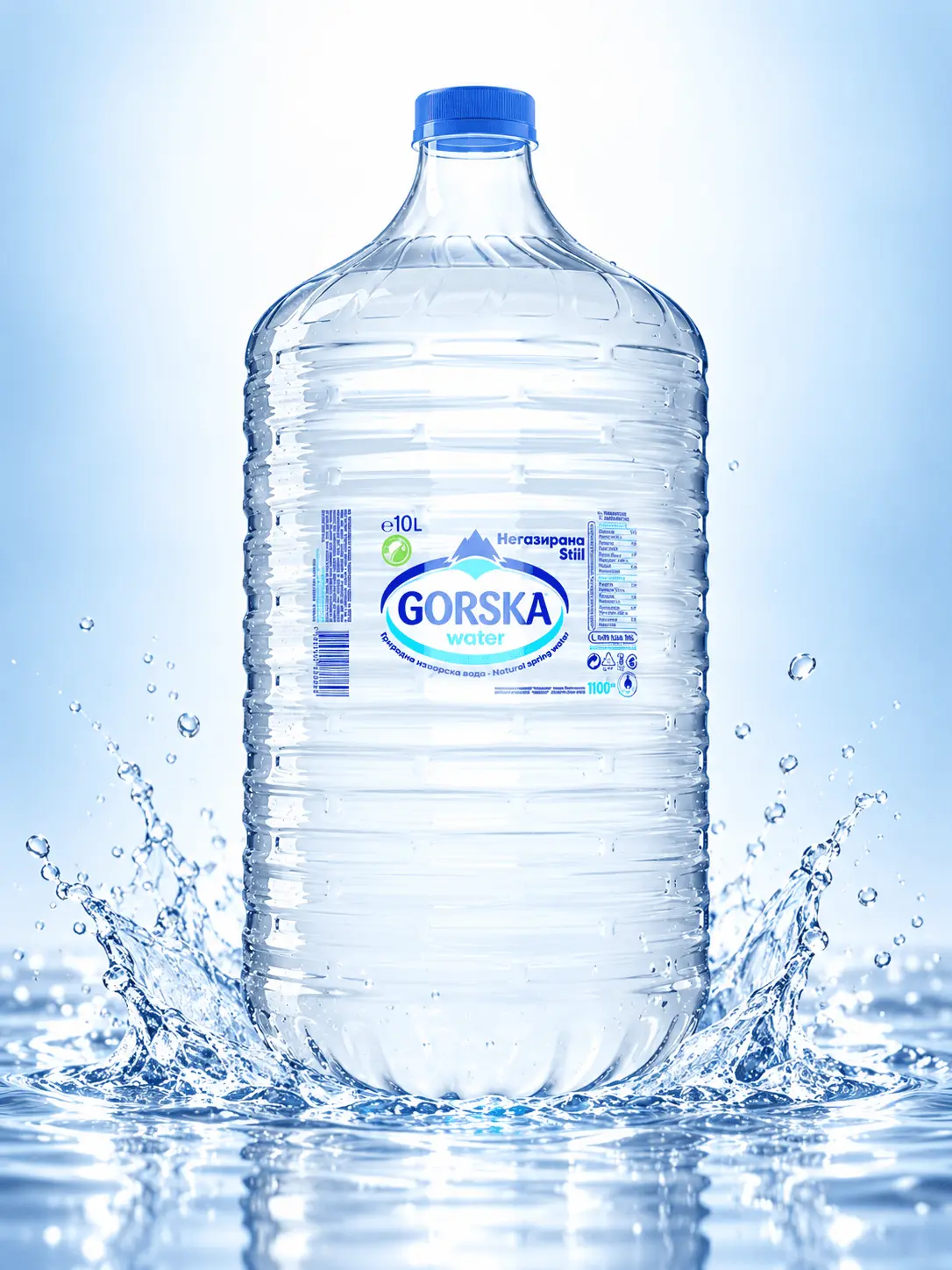 Горска вода негазирана 10l