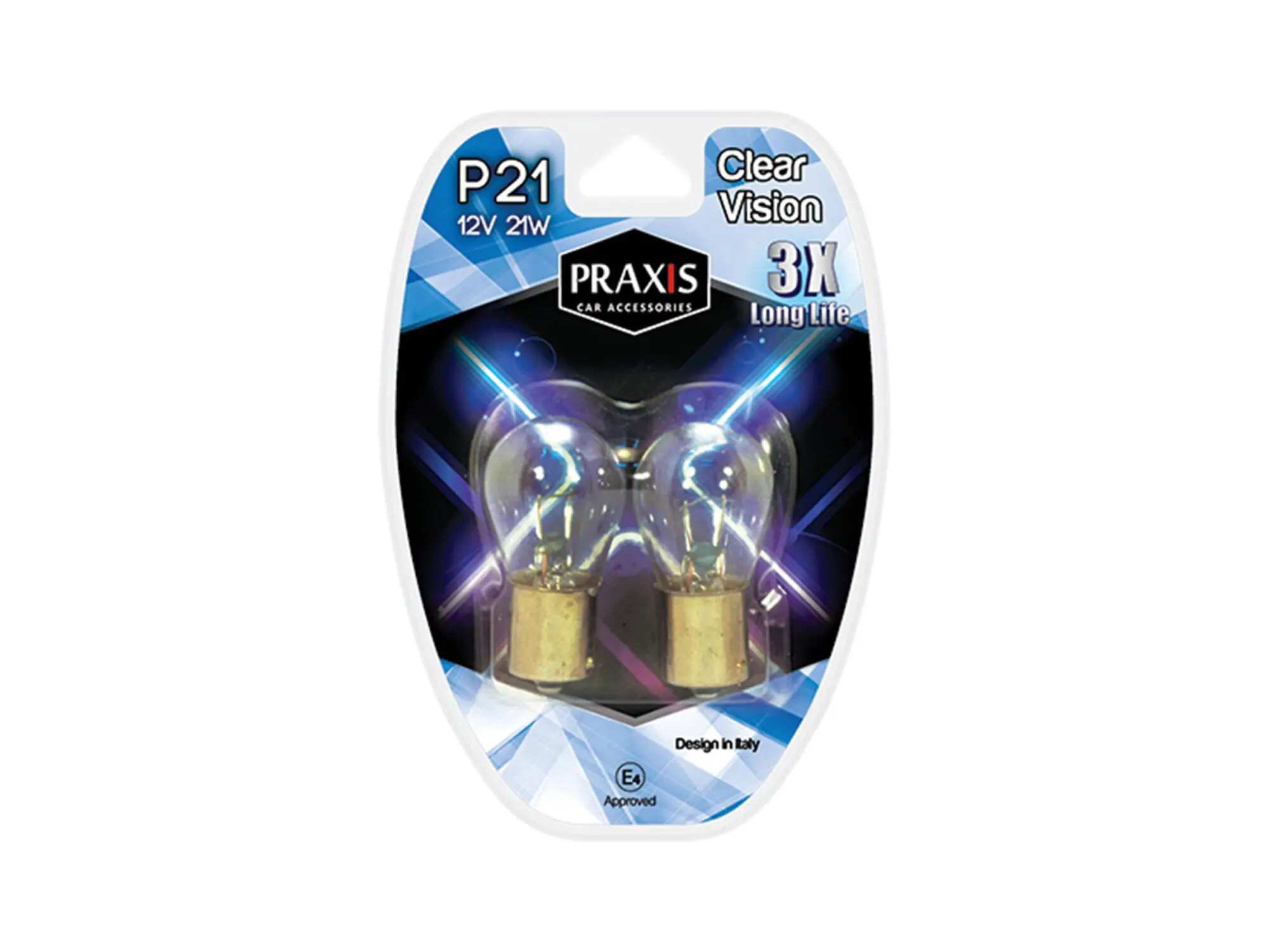 Aвто сијалица Praxis – P21, 12V, 21W