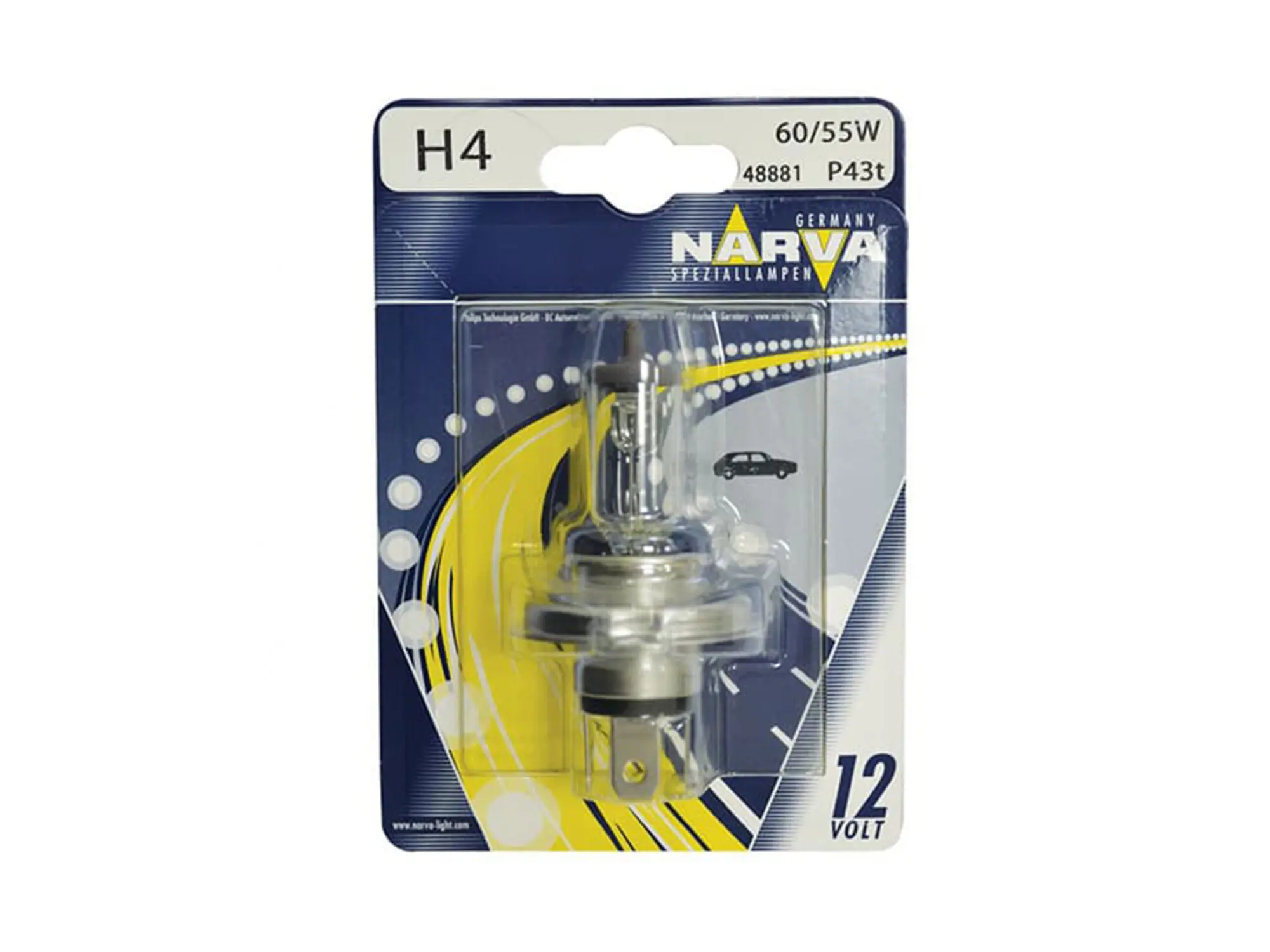 Сијалица Narva H4 60/55 12V blister
