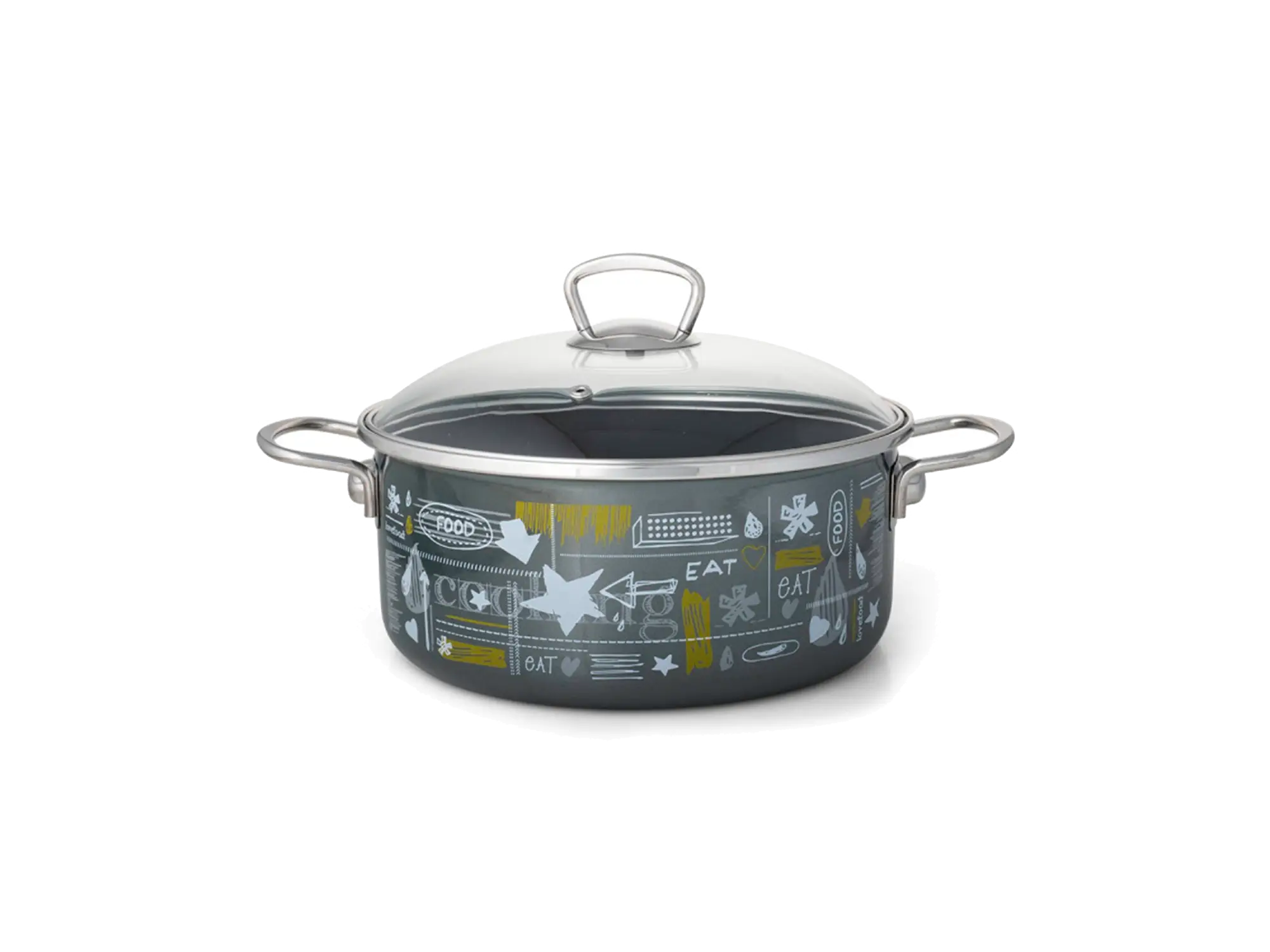 Тенџере плитко 24cm METALAC FB FOOD