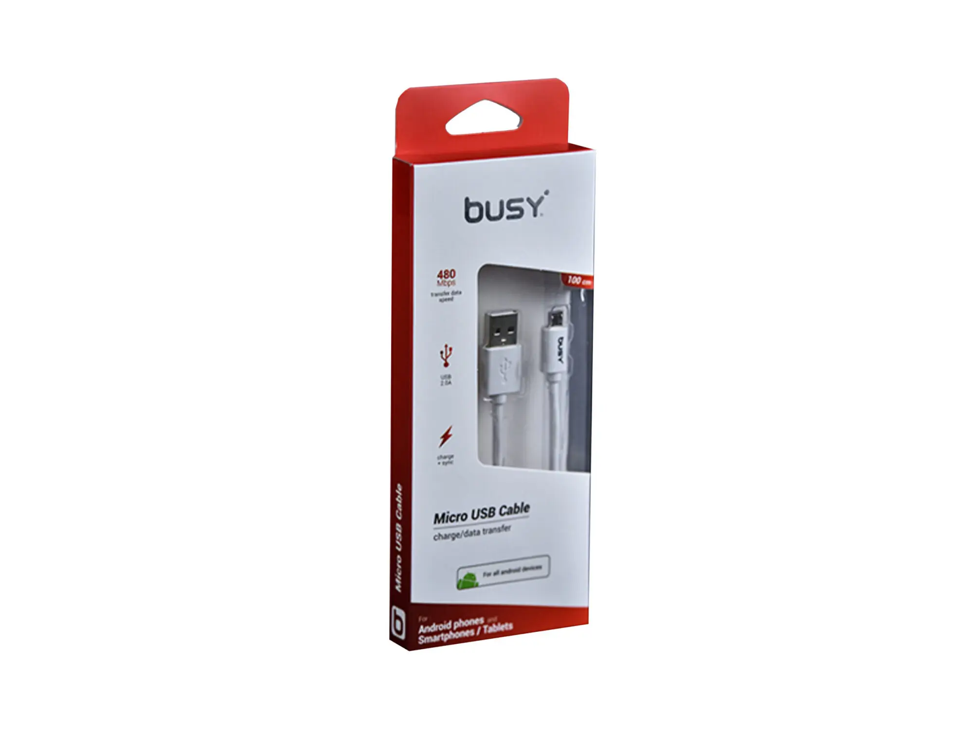 Микро USB кабел 1m Busy