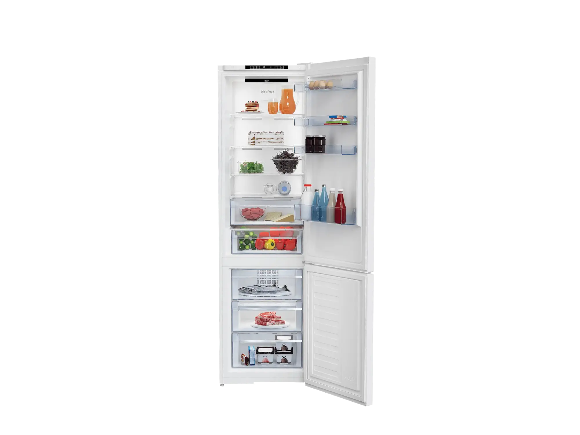 Комбиниран фрижидер BEKO RCNA406 I30 W thumb 5