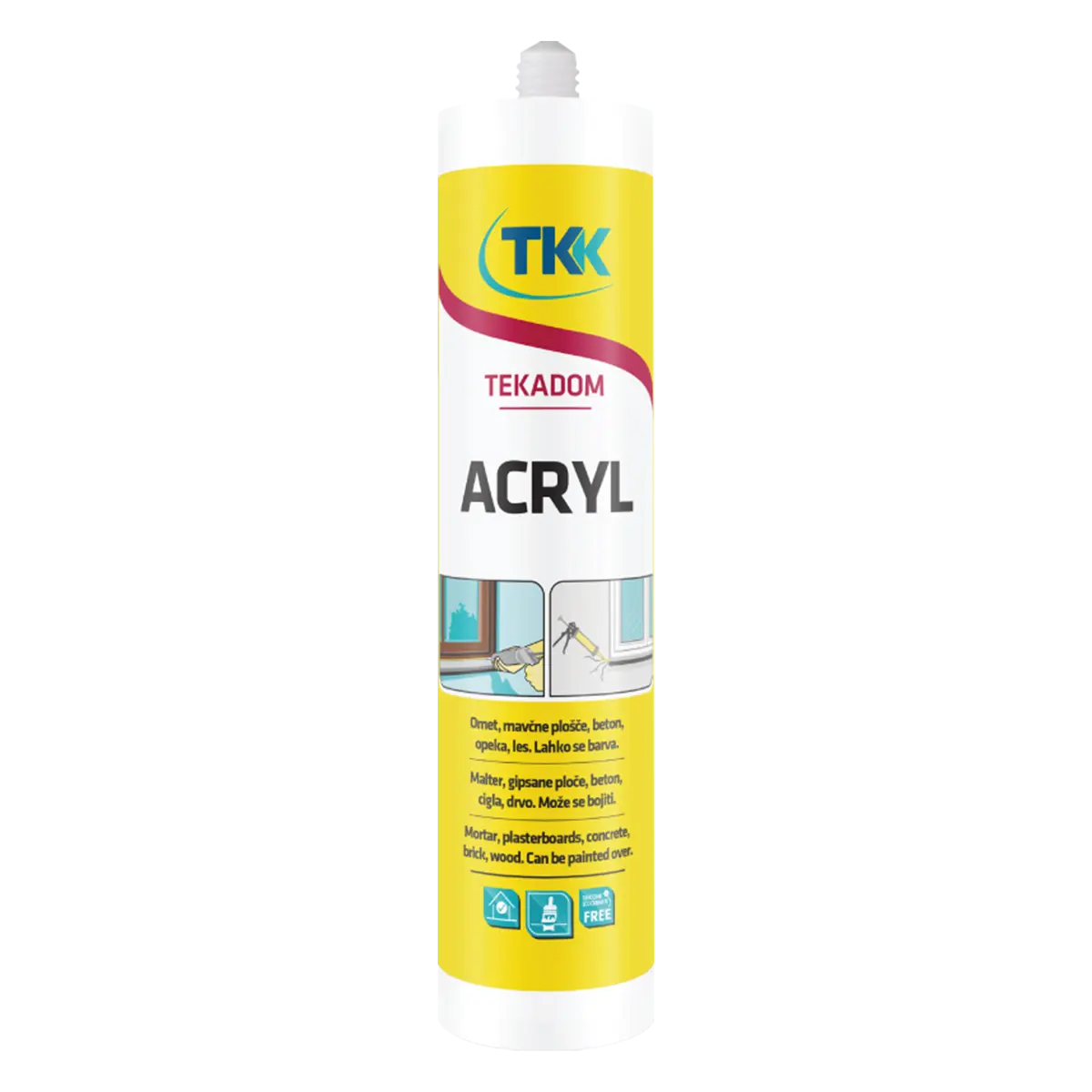 Силикон акрил TKK TEKADOM 300ML BEL