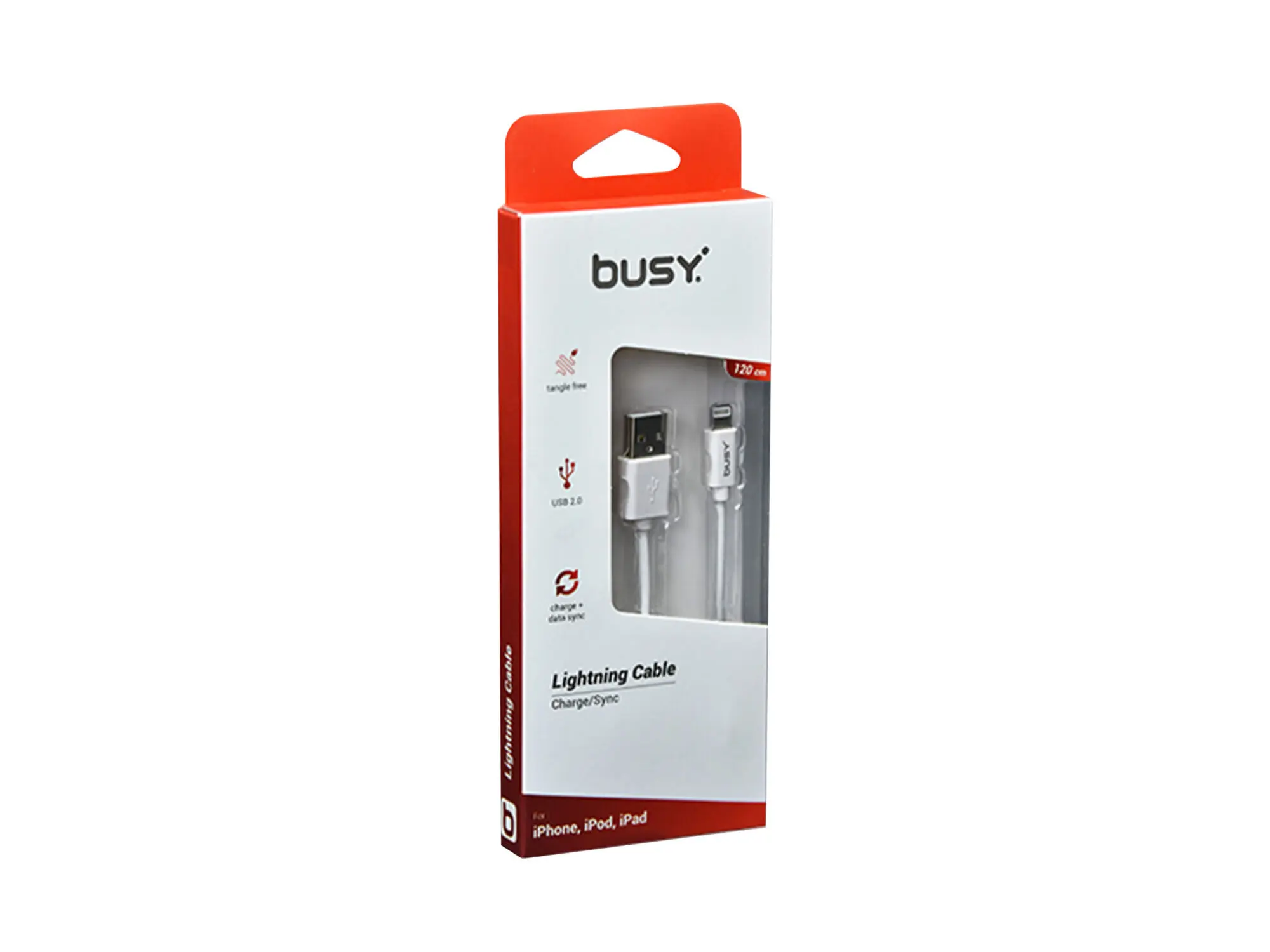 Лајтнинг кабел PVC Busy 1.2m