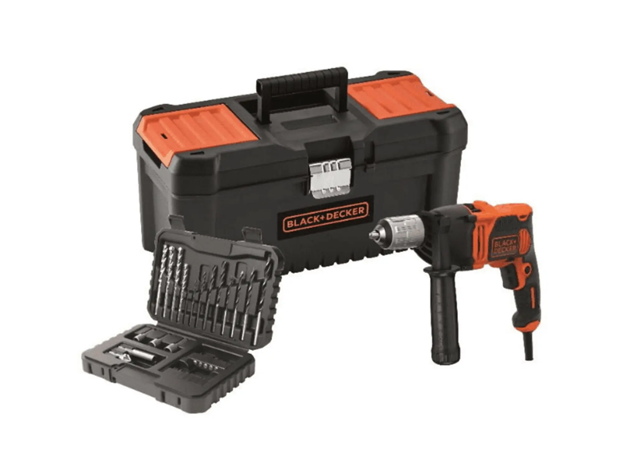 Дупчалка вибрациска 850W 13mm куфер+приб