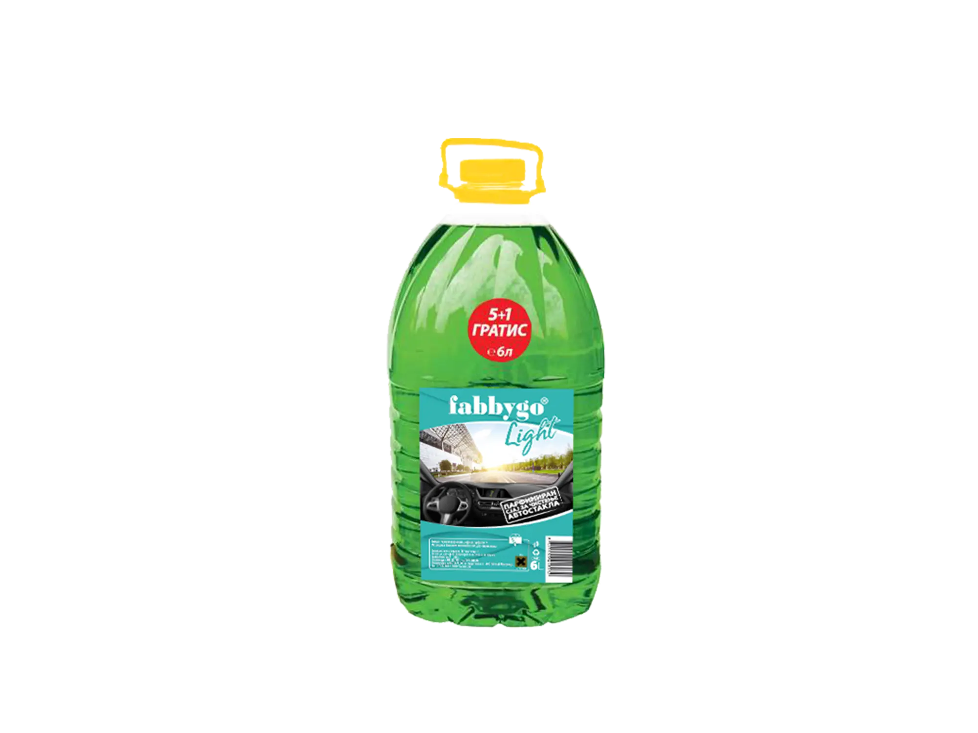 Течност за стакло fabbygo light 5+1L