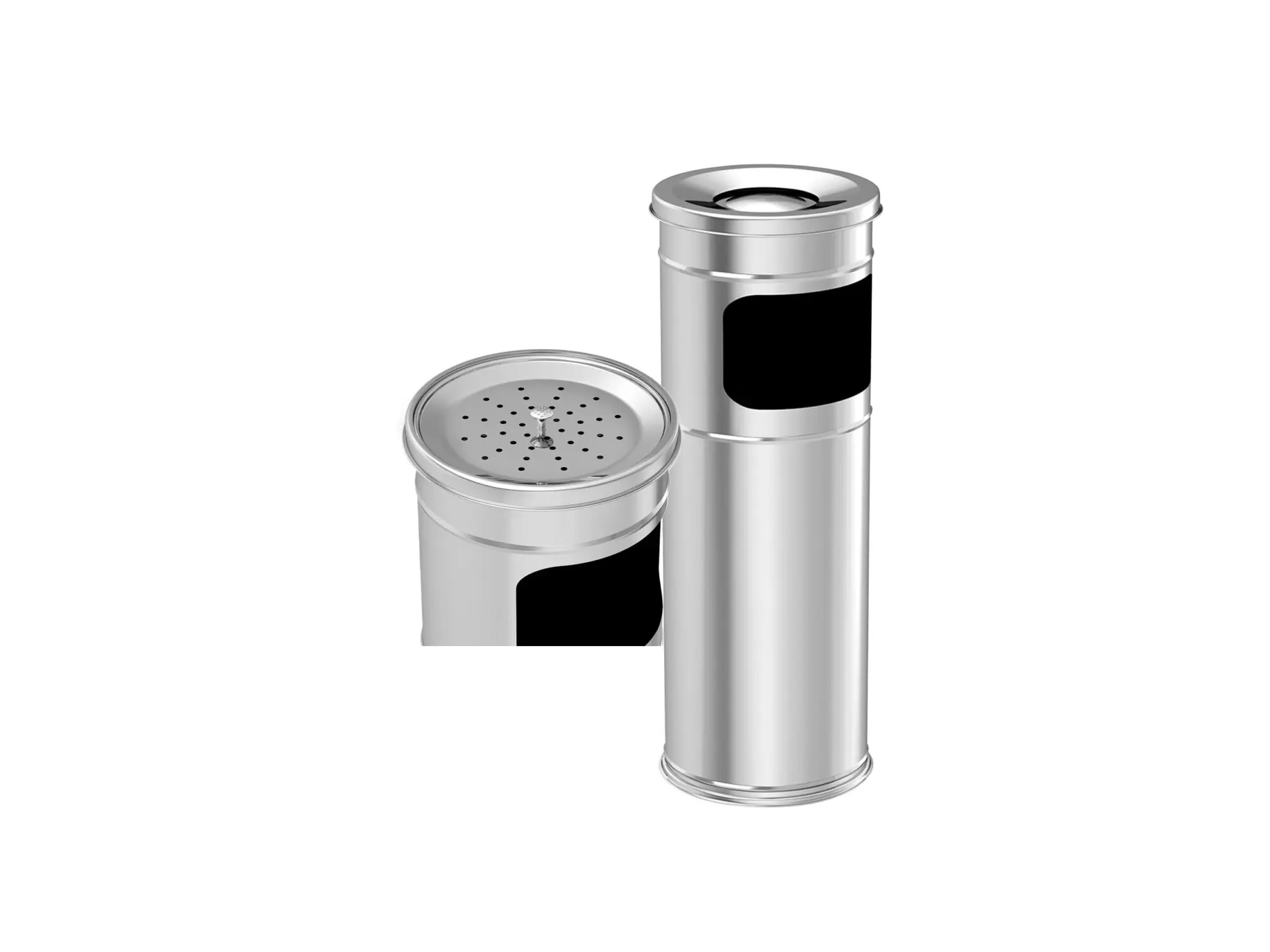 Пепељара Колон Inox 1 - 20cm