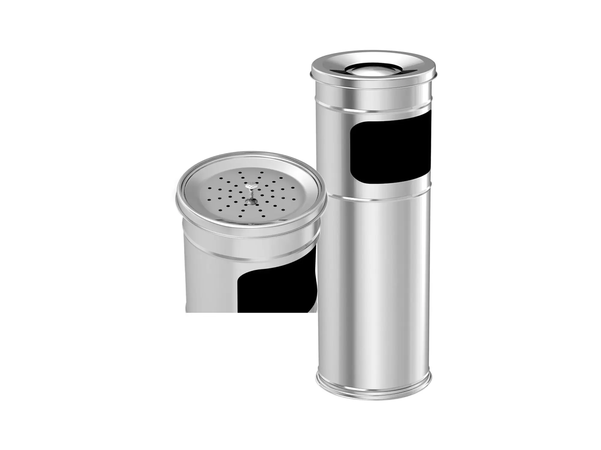 Пепељара fabbygo Inox 4.28cm