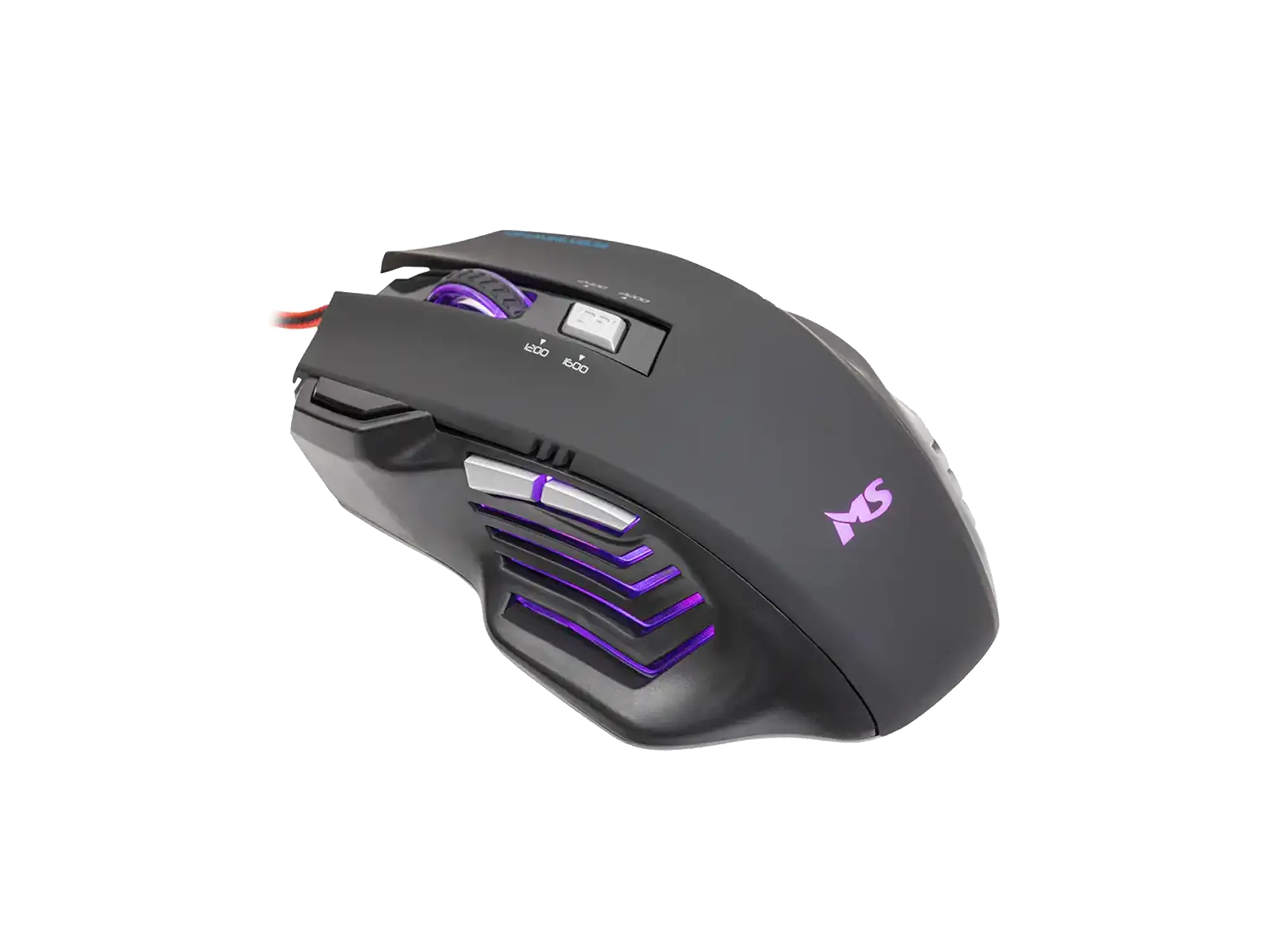 Глушец GAMING MS NEMESIS C100 - црн