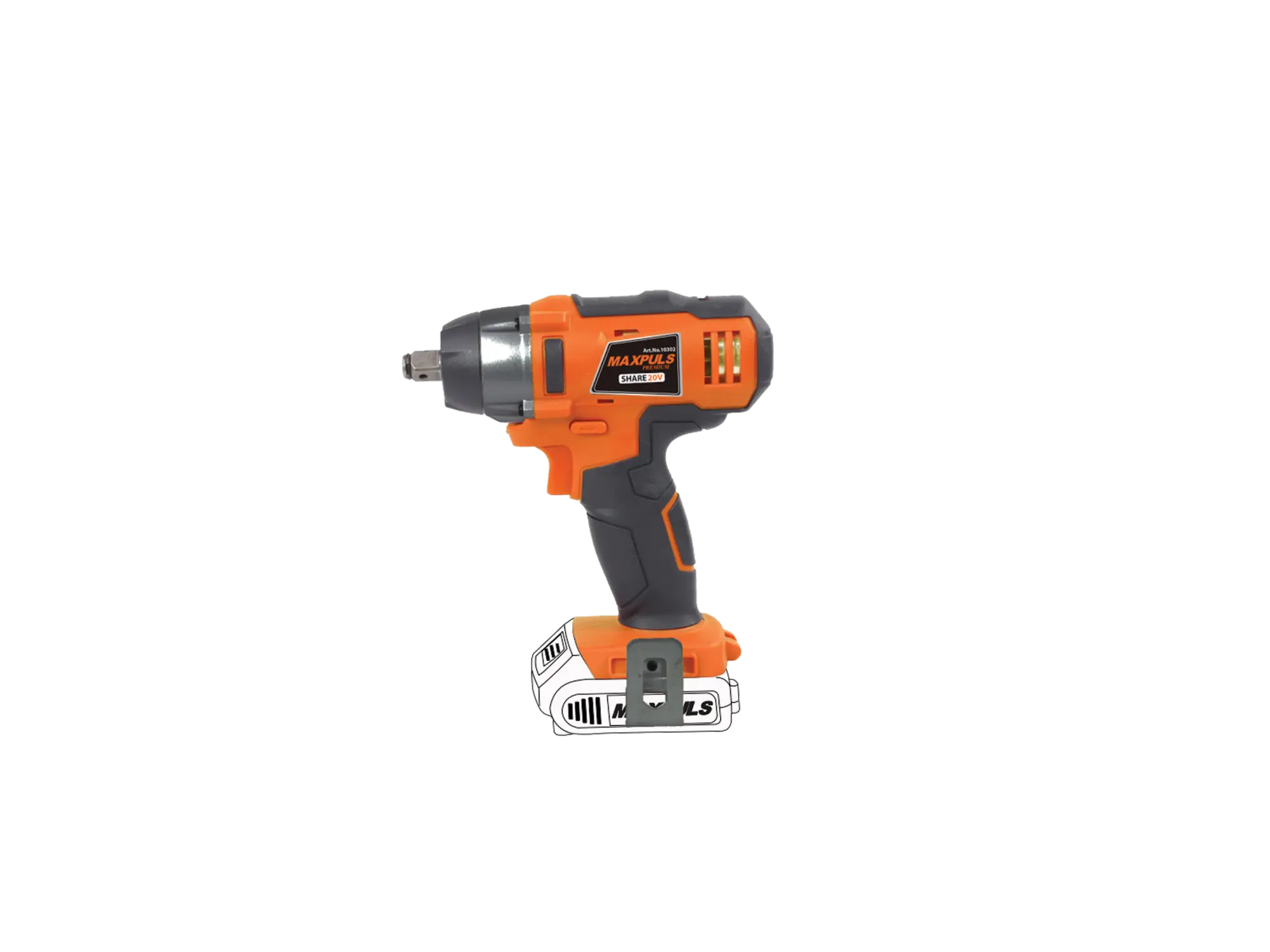 Одшрафувач батериски 18V 1/2 MPP-CIW20