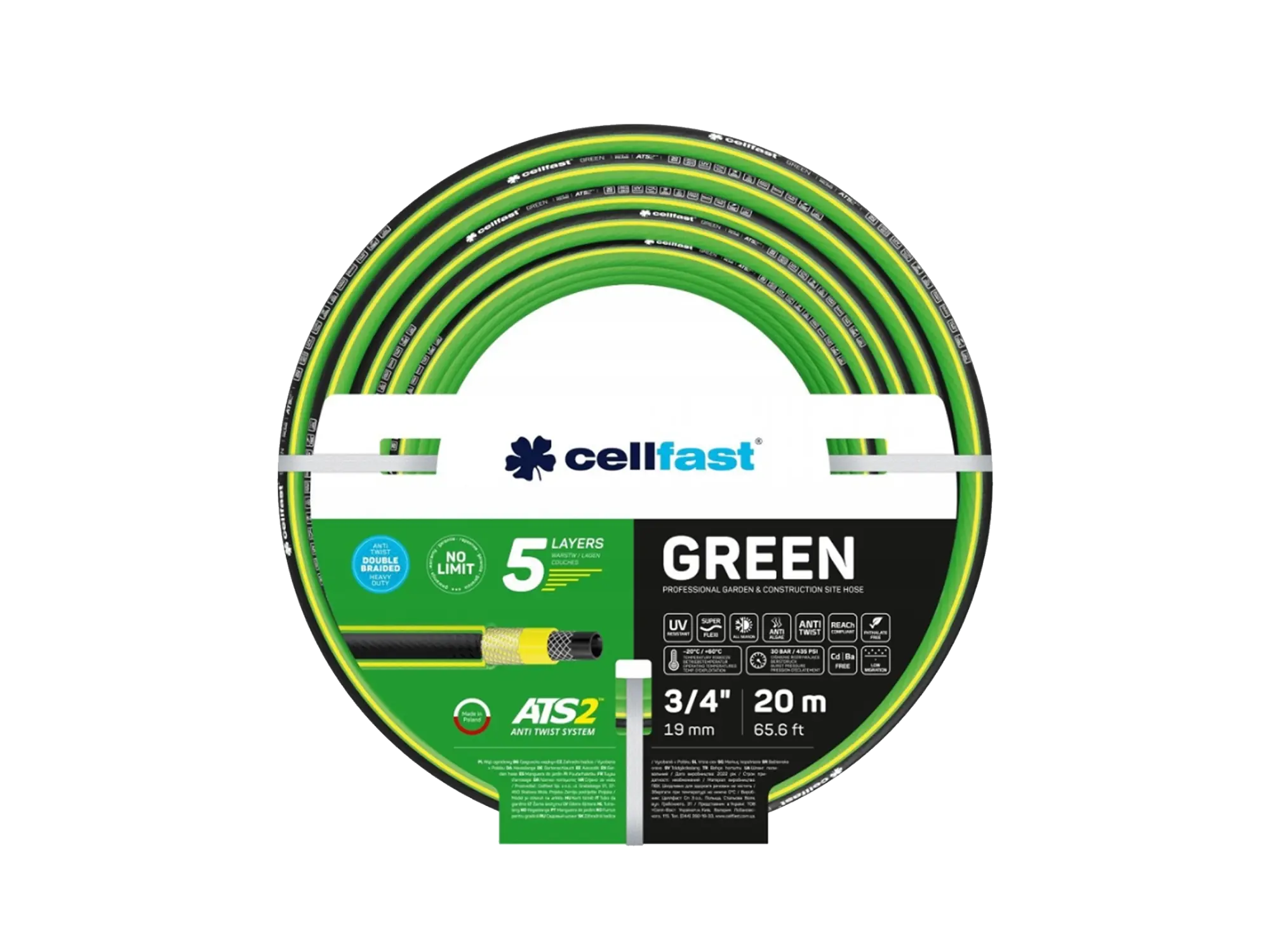 Црево Green Celfast 3/4" 20M thumb 1