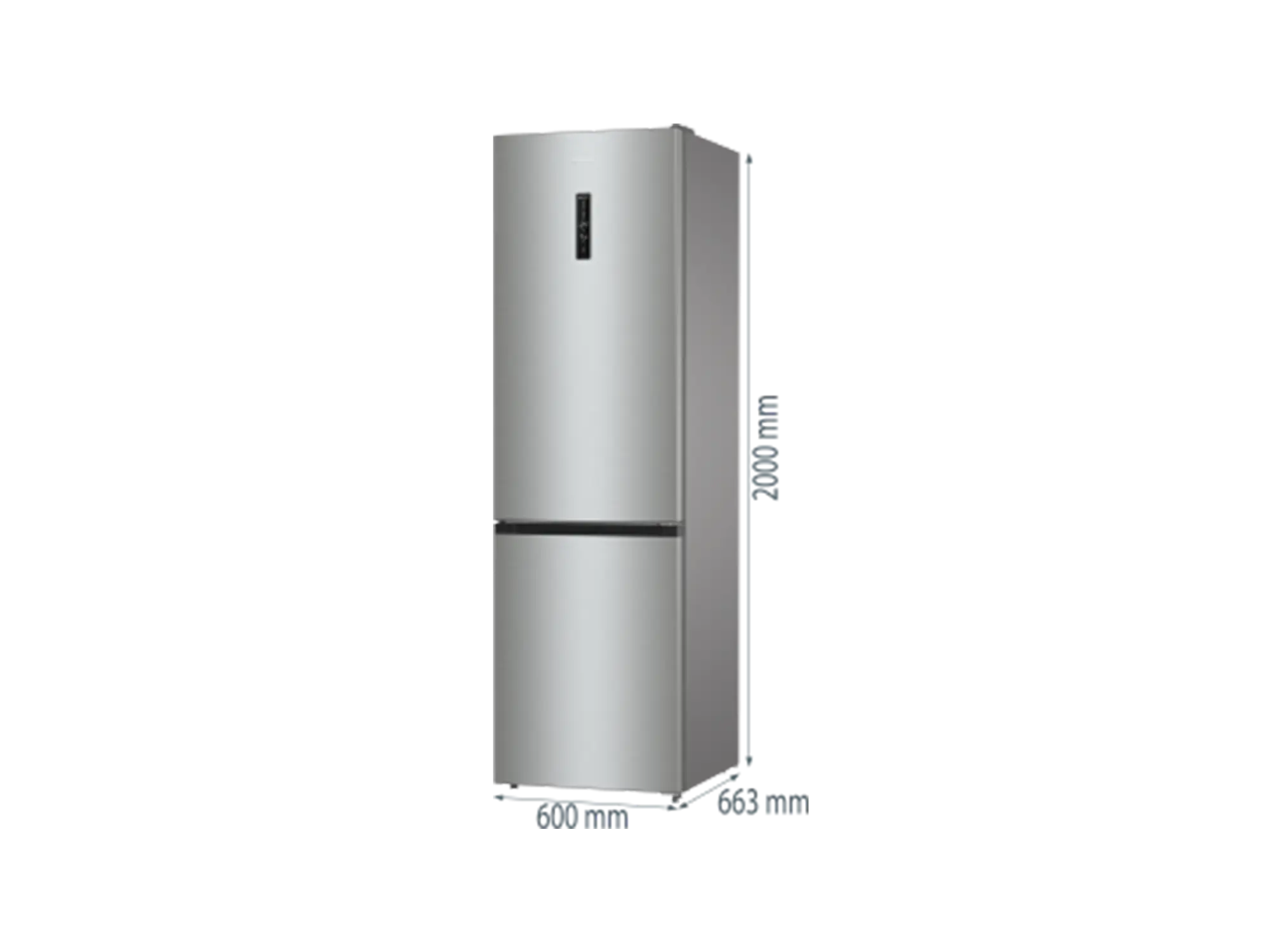 Комбиниран фрижидер GORENJE NRK62CA2XL4 thumb 2
