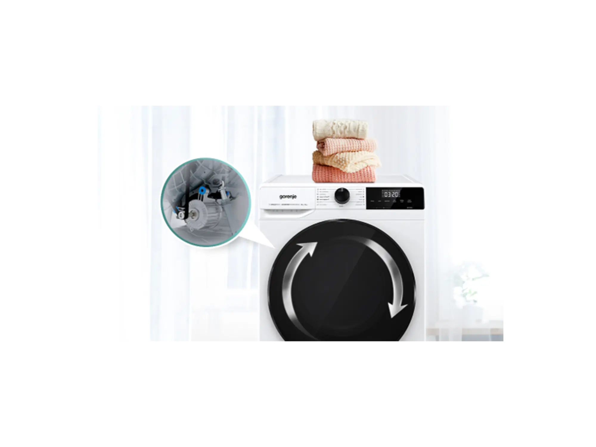 Машина пере/суши gorenje WD2A854ADS thumb 2