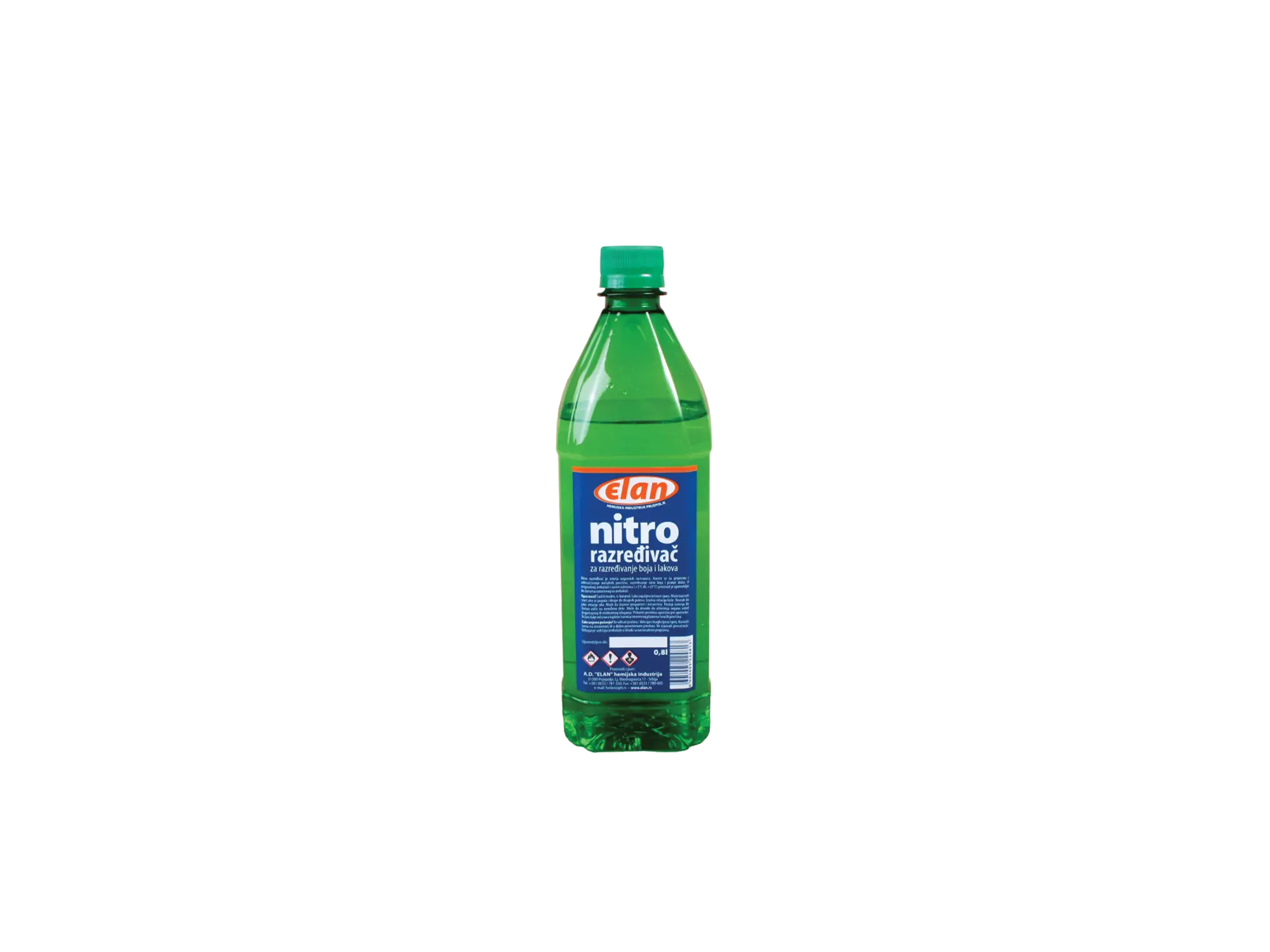 Разредувач нитро ELAN 0.8L PVC