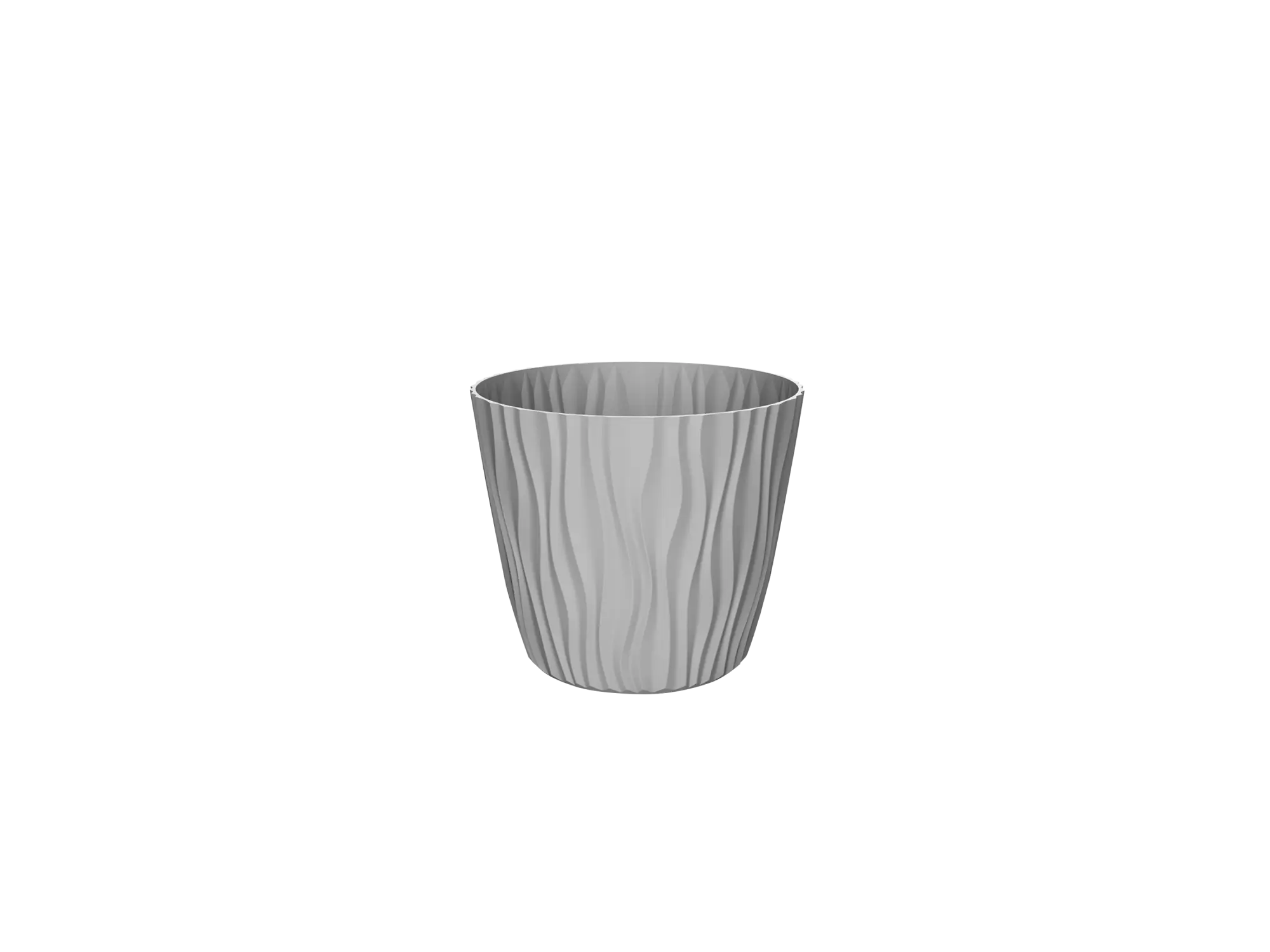 Саксија fabbygo Sahara 14cm - сива
