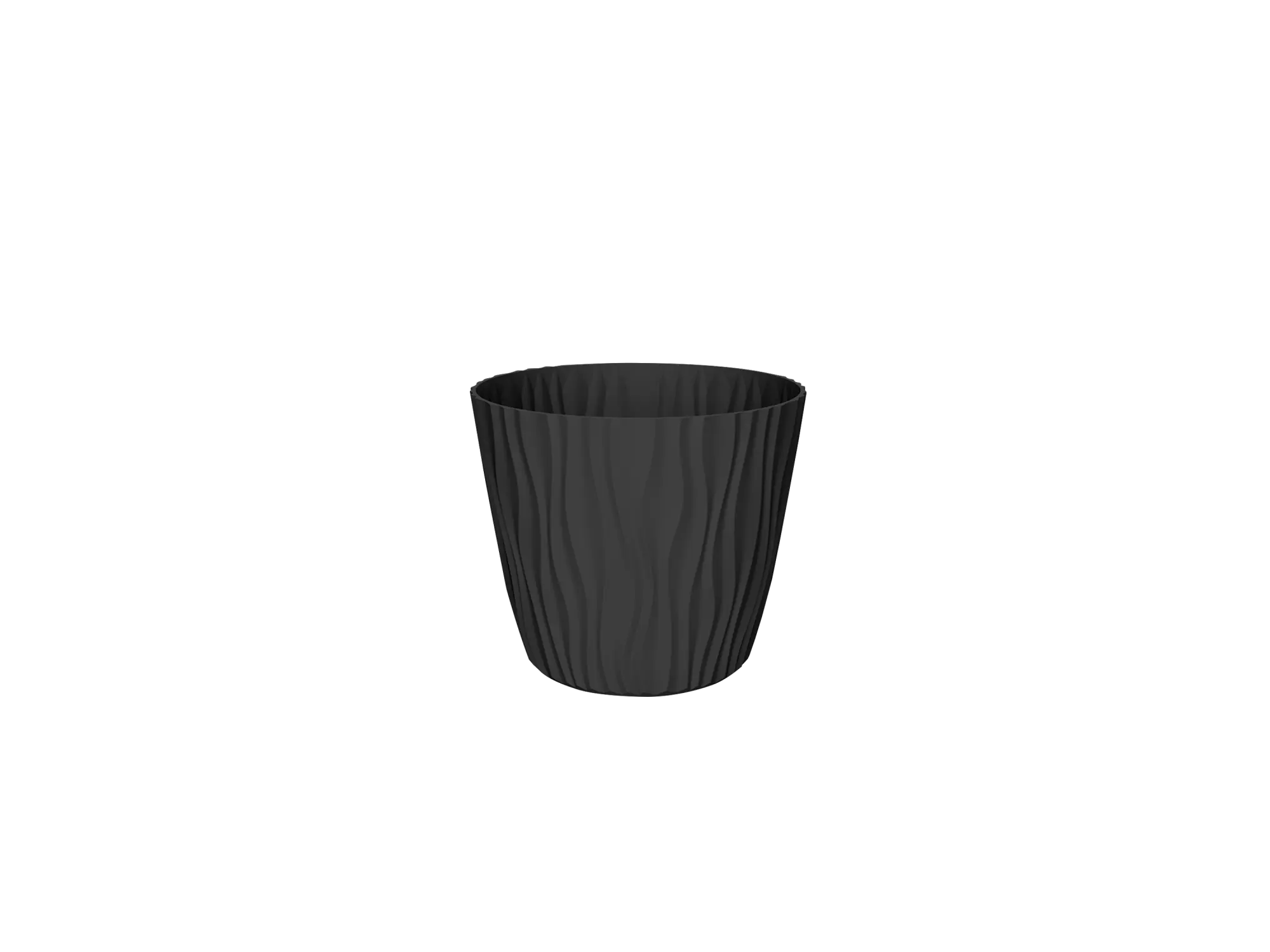 Саксија fabbygo Sahara 14cm - црна