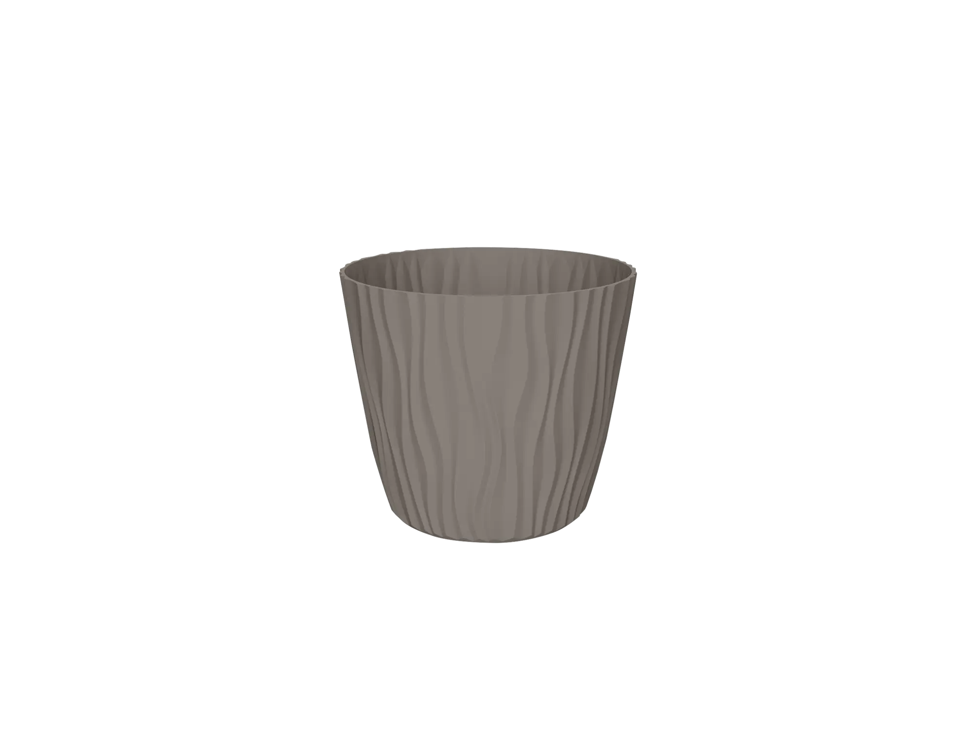 Саксија fabbygo Sahara 18cm - мока