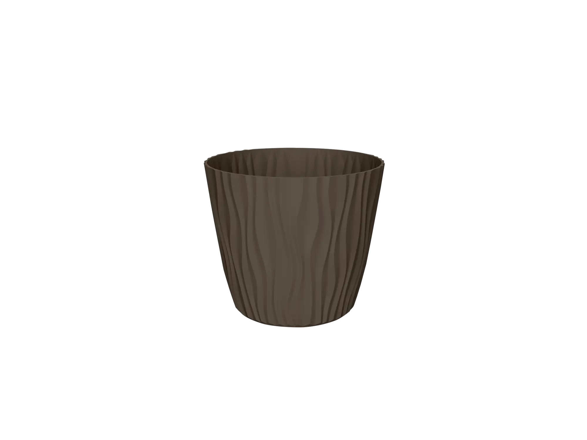 Саксија fabbygo Sahara 18cm - кафеава