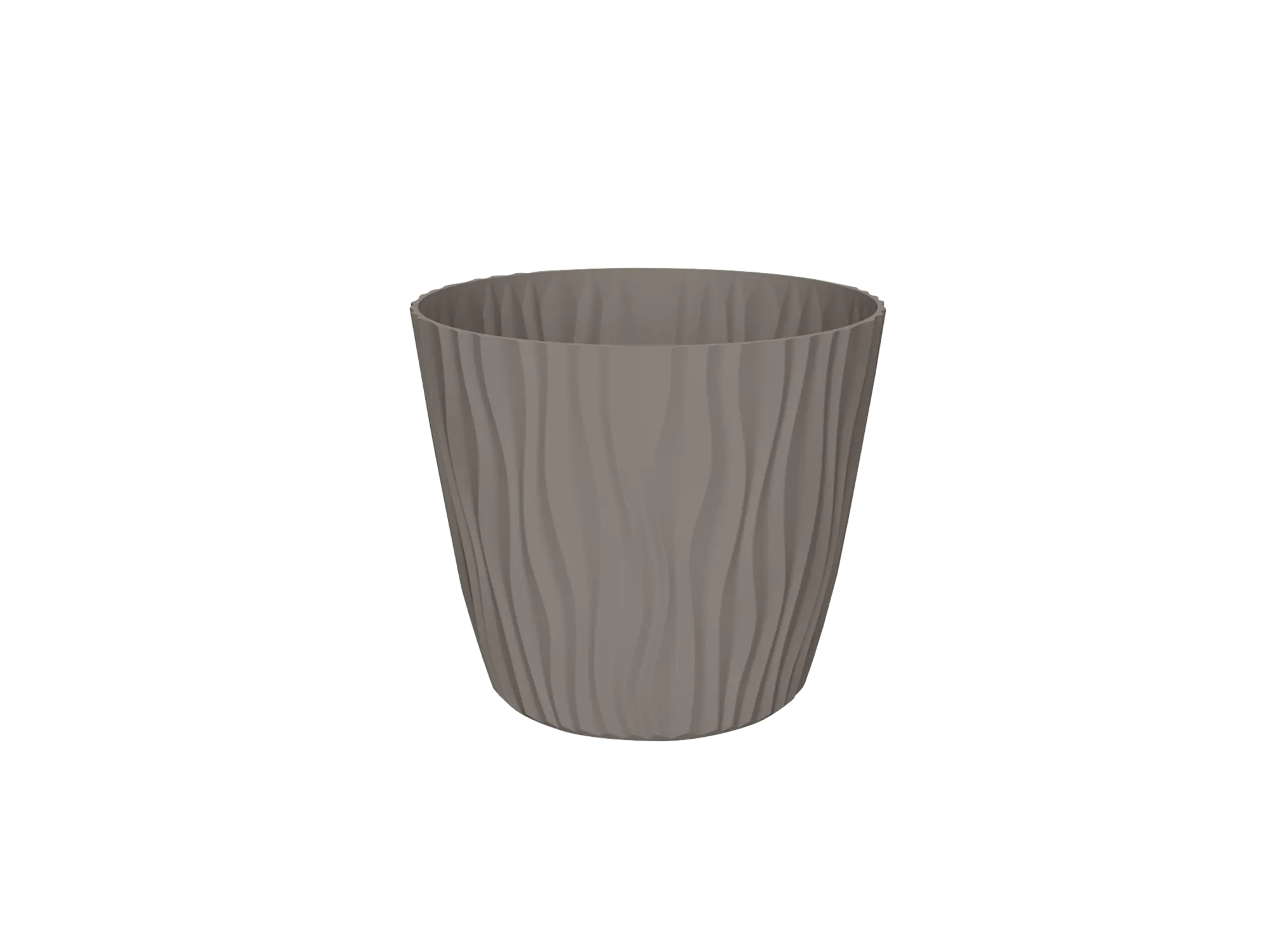 Саксија fabbygo Sahara 24cm - мока