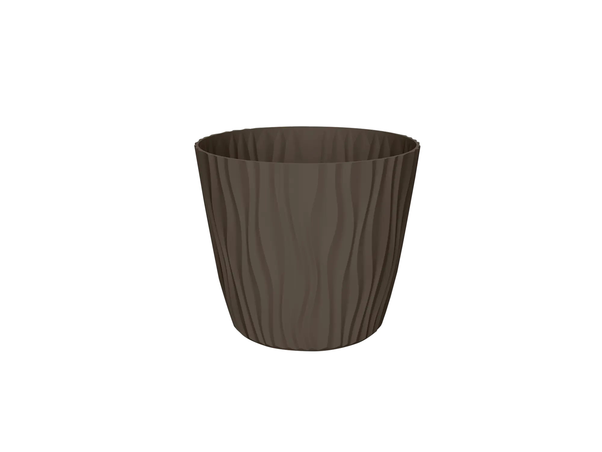 Саксија fabbygo Sahara 24cm - кафеава