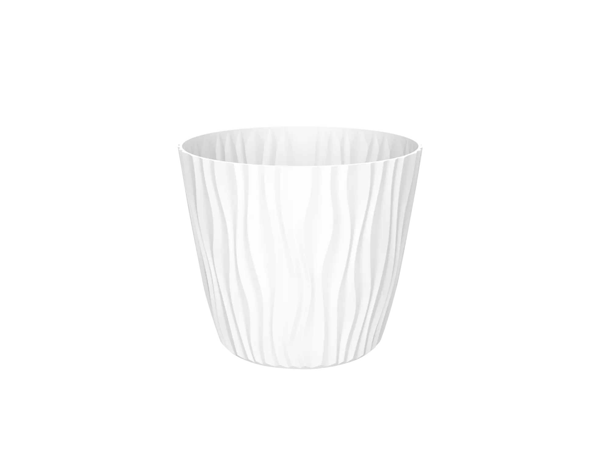 Саксија fabbygo Sahara 30cm - бела