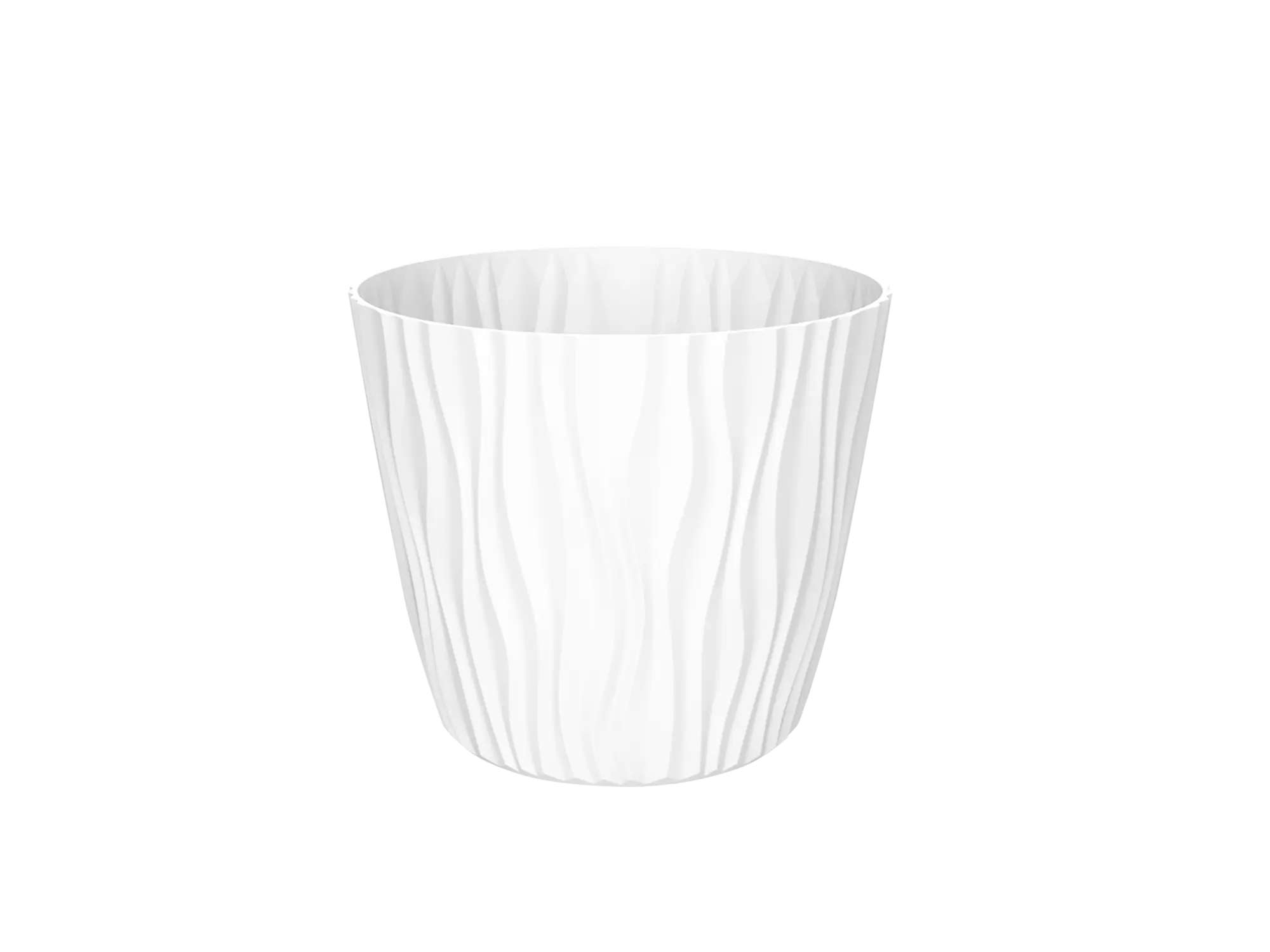 Саксија fabbygo Sahara 35cm - бела