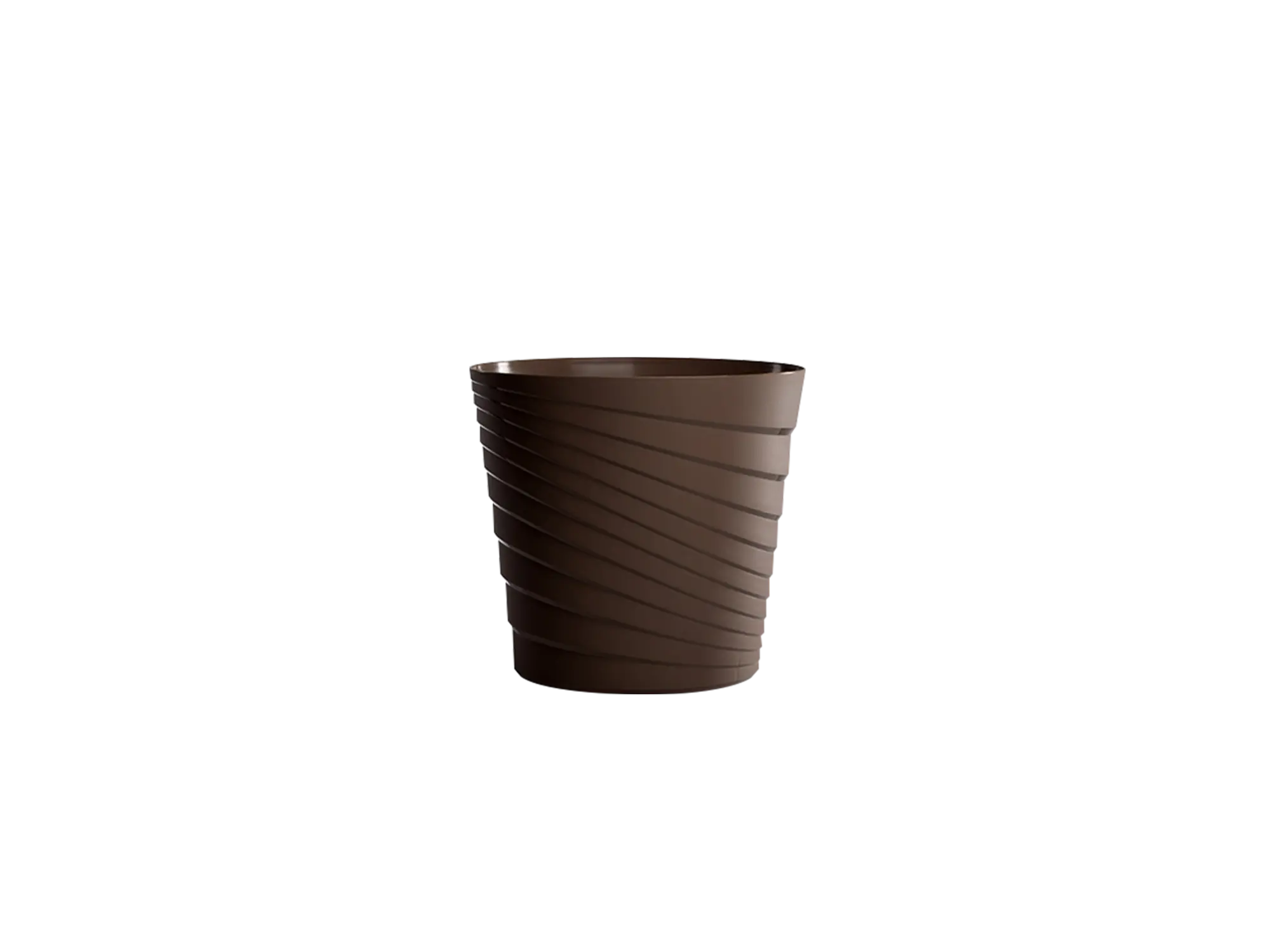 Саксија fabbygo Тоscana 14cm - кафеава