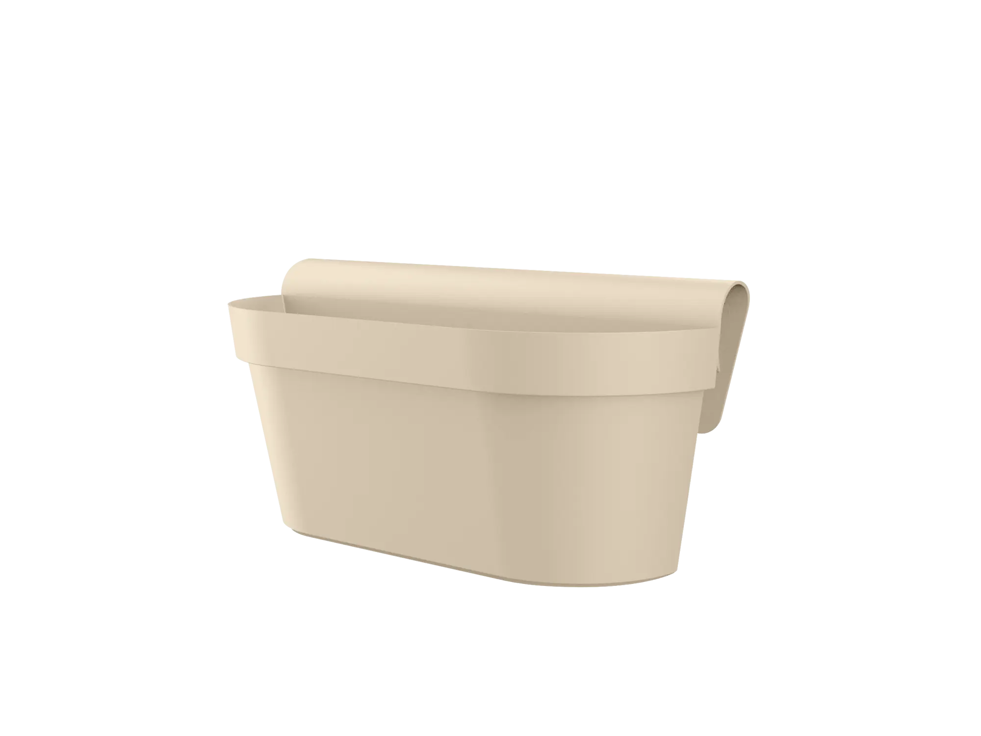 Жардињера со држач fabbygo 50cm - беж