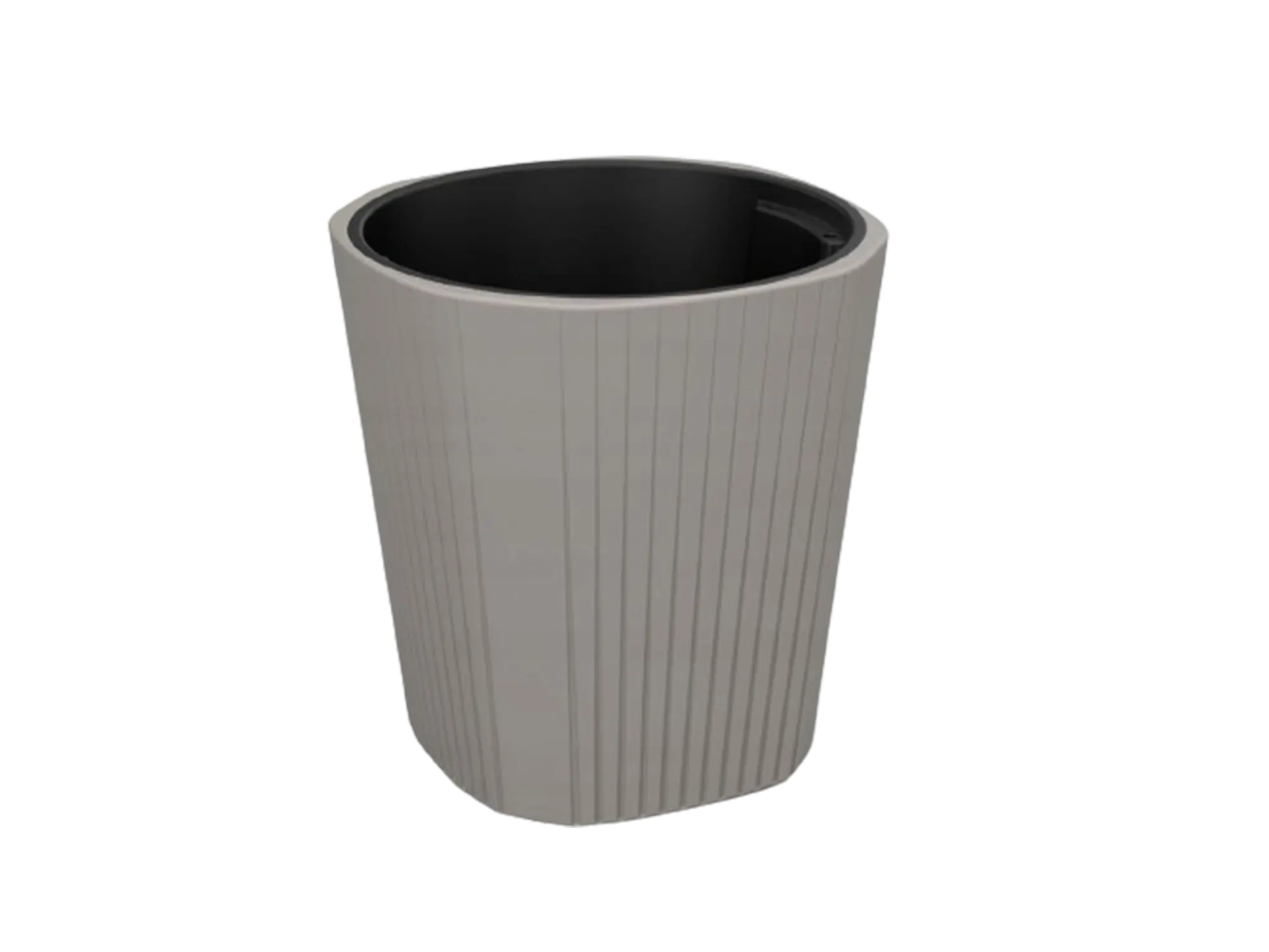 Саксија Muza Low 39cm - таупе