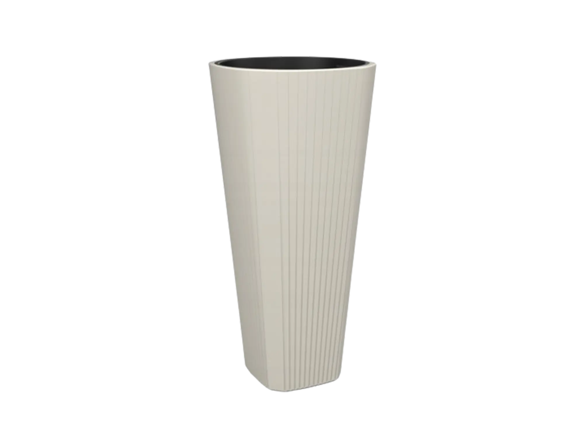 Саксија Muza Tall 39cm - крем