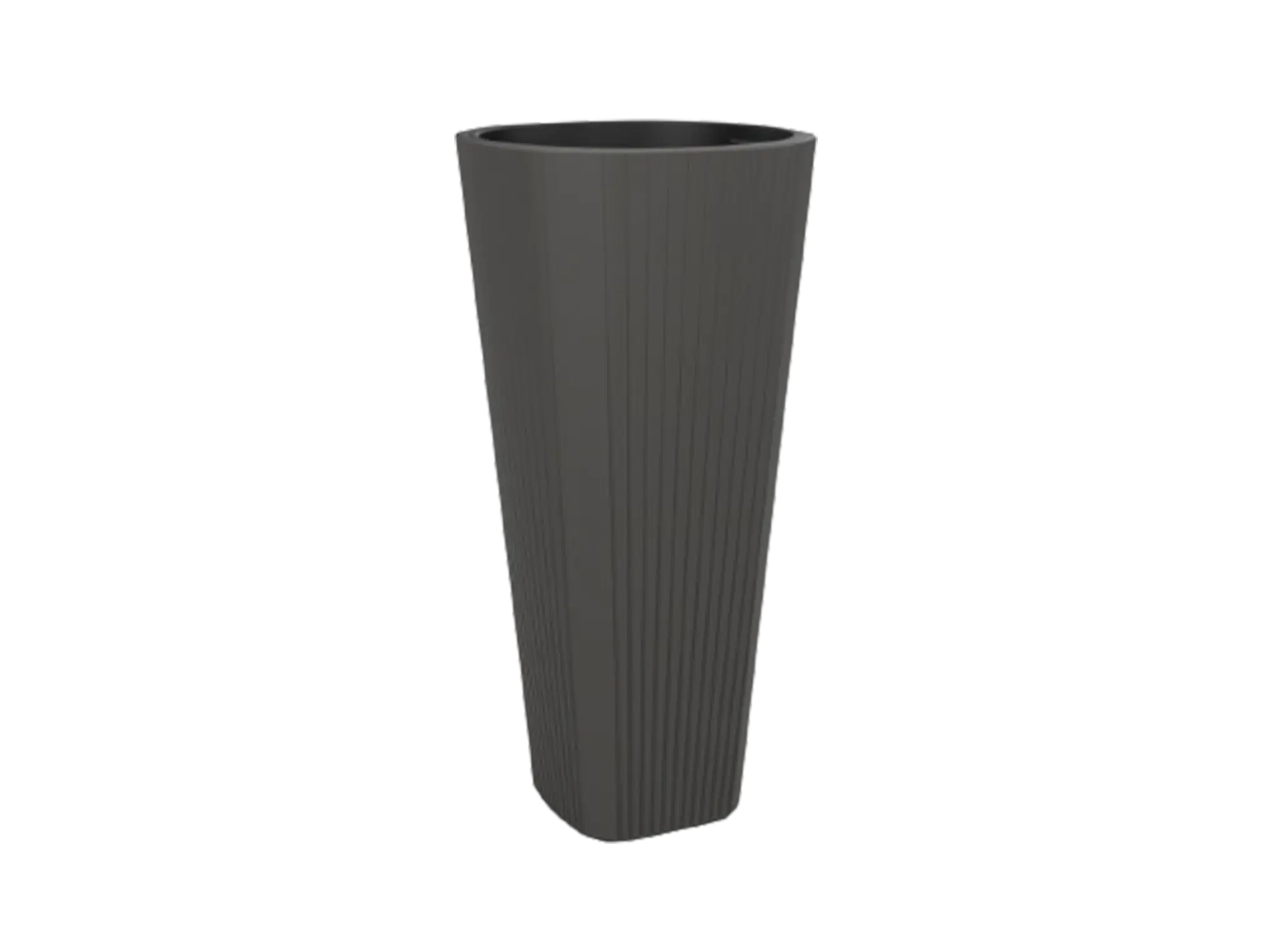 Саксија Muza Tall 39cm - антрацит
