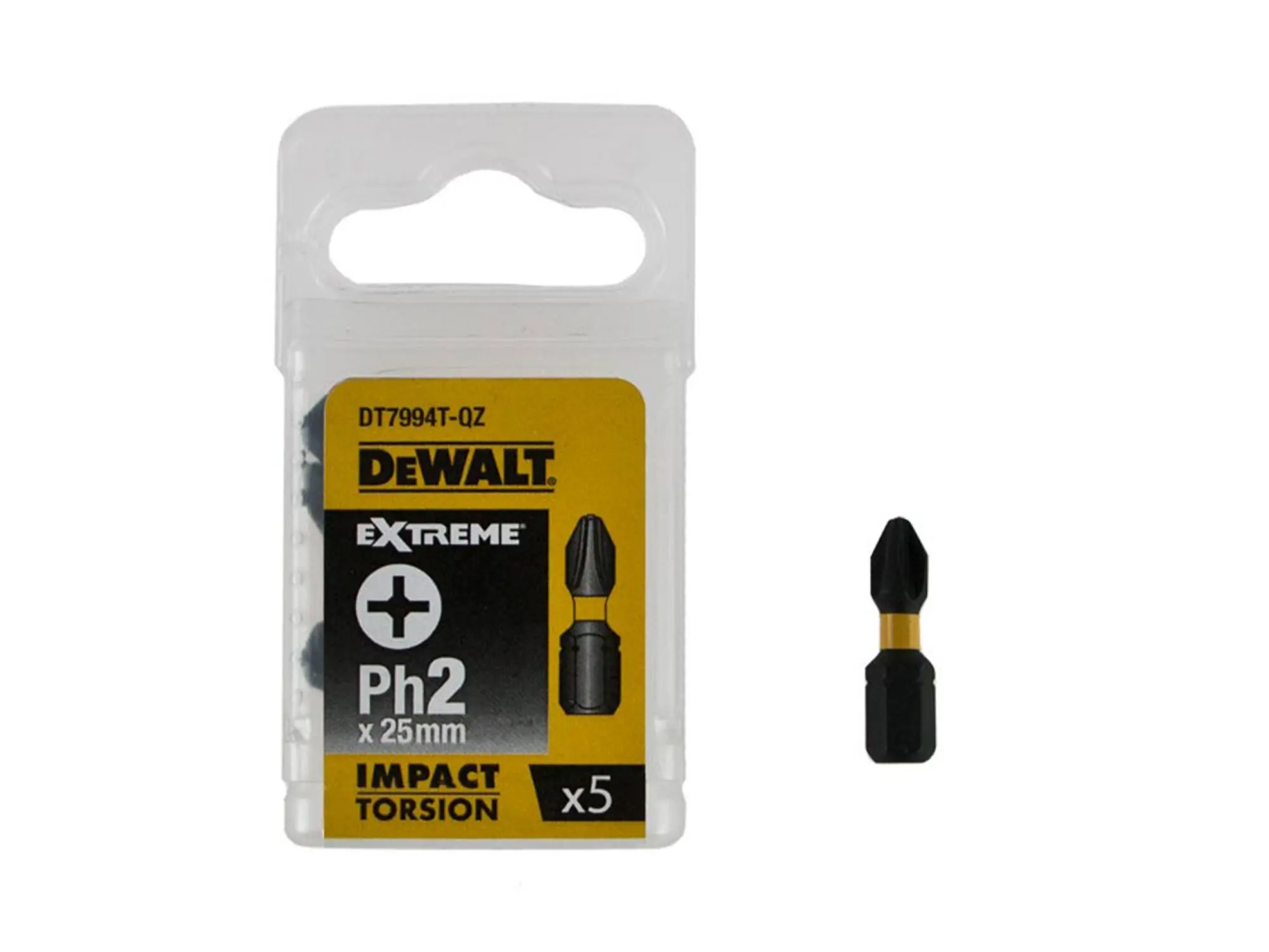 Бит DeWalt PH.2-25mm TORSION