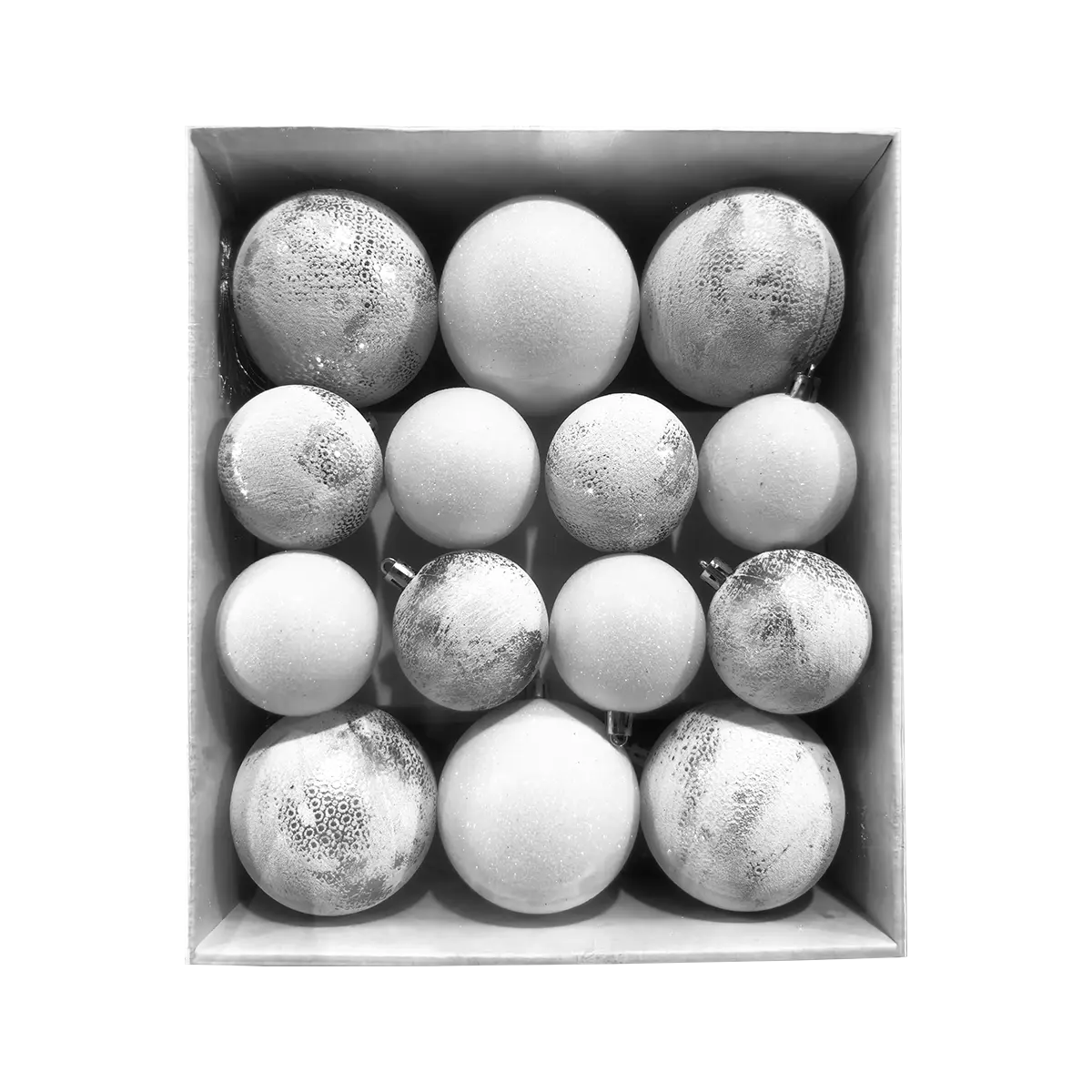 Лампиони сет 14PCS SZ8590-SILVER