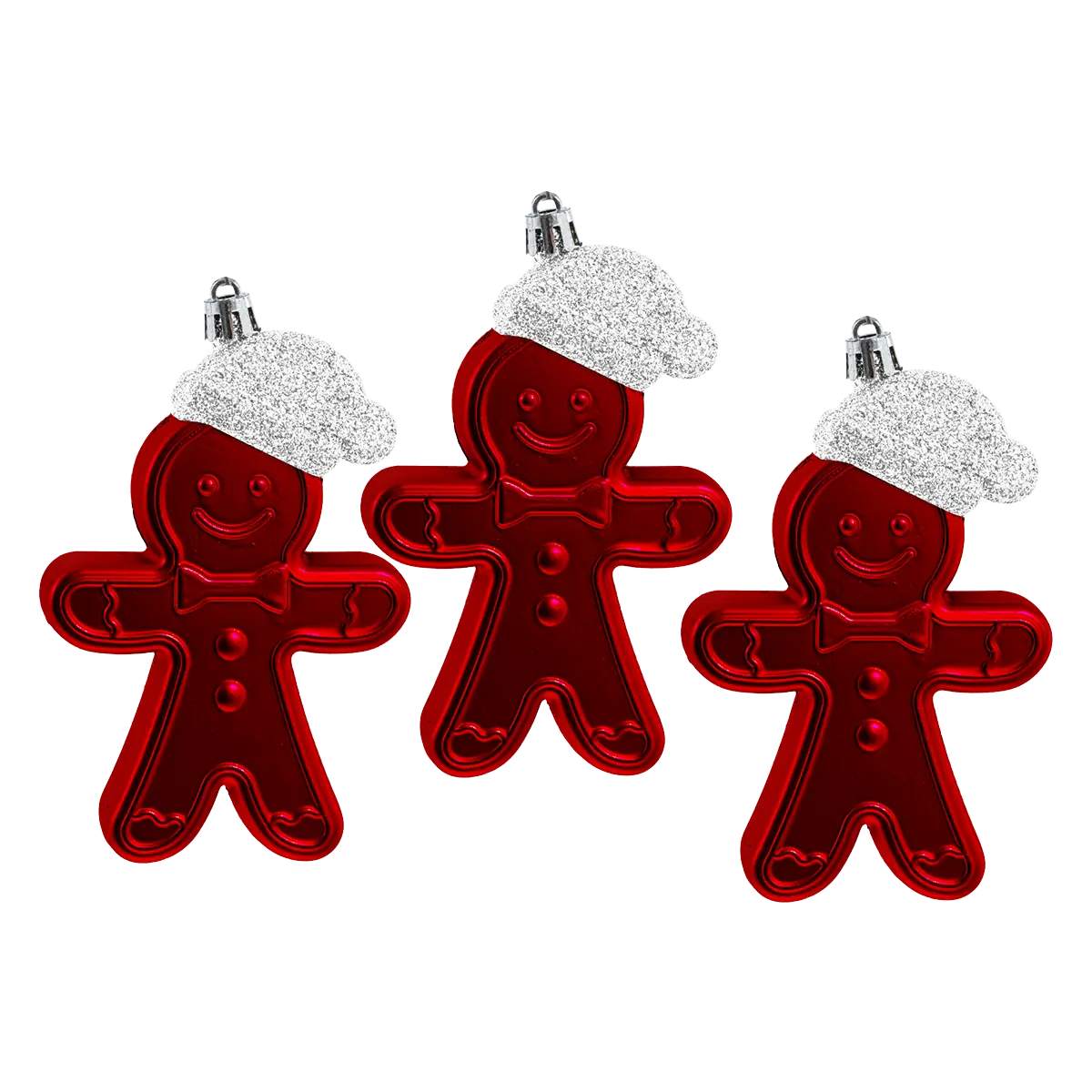 Лампиони сет 3PCS SZ6670-SNOWMAN-RED thumb 1